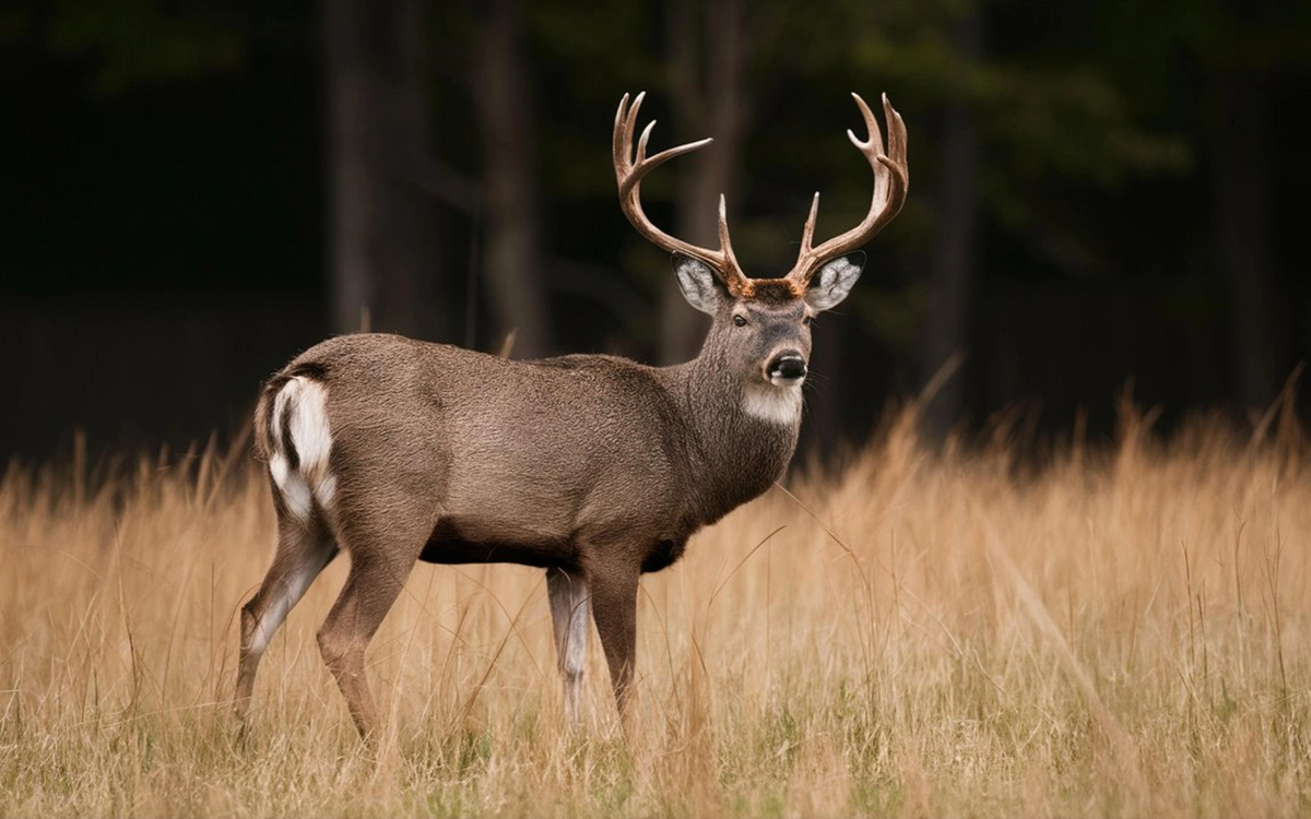 Wearing Camo Accessories for Early Autumn Deer Hunting in Maine