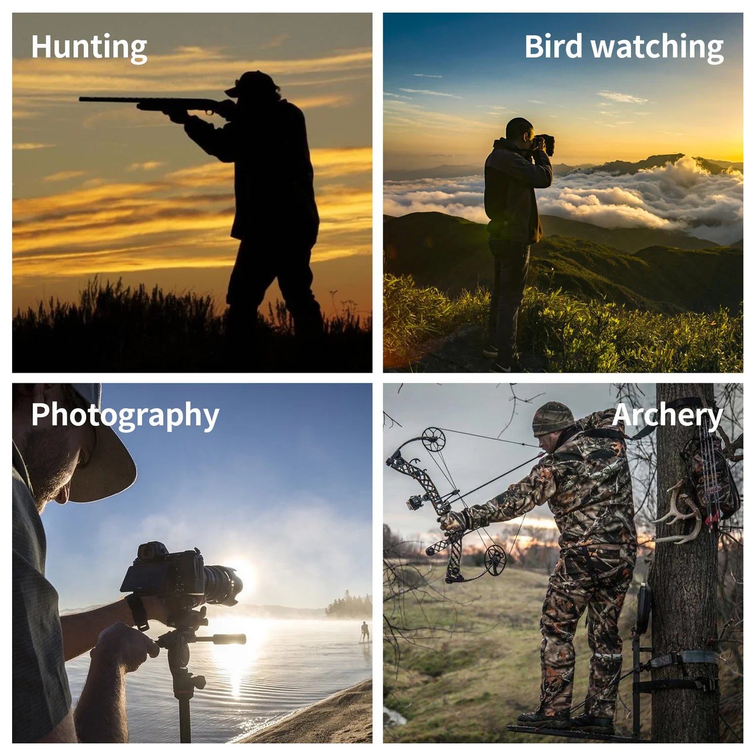 LOOGU Camouflage Hunting Gloves