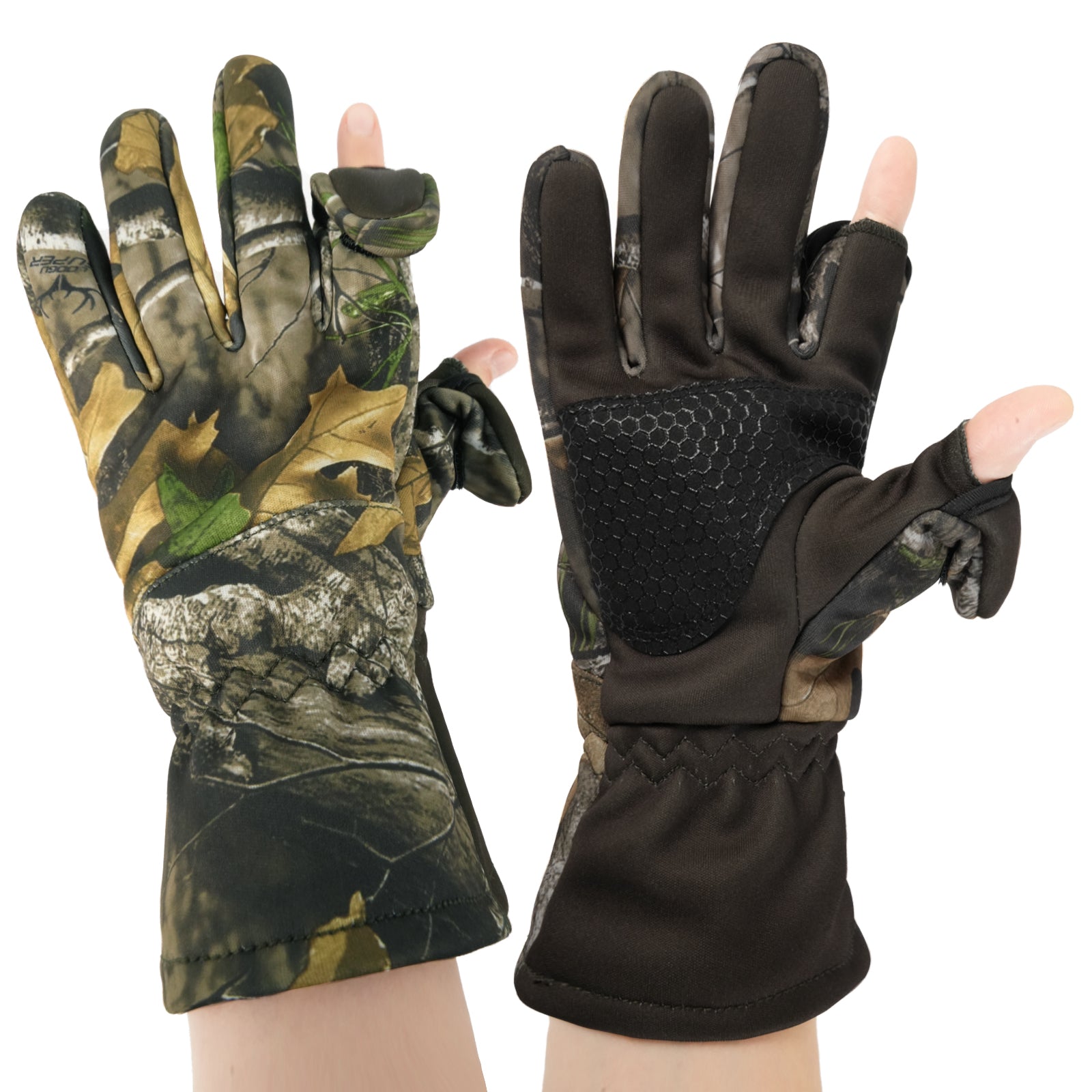 LOOGU Camouflage Hunting Gloves G10