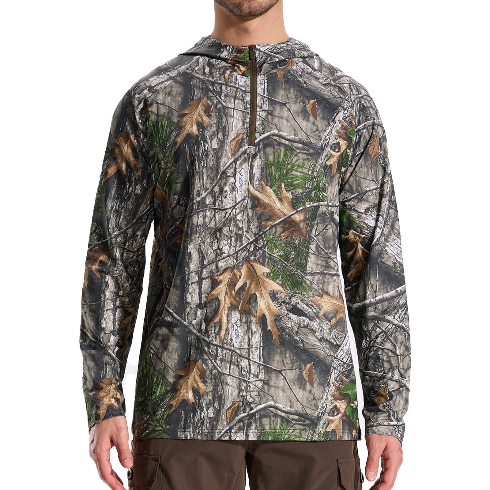 LOOGU Men’s Hunting Camo Shirt Super Tree Camo T60