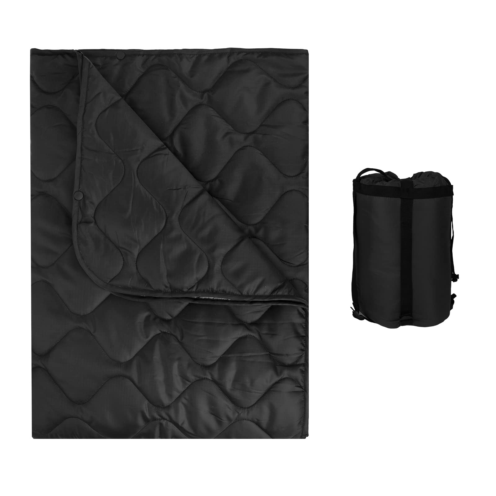 LOOGU – couverture camouflage Woobie imperméable, doublure de poncho pour le camping en plein air, la randonnée, la chasse, la survie, la randonnée, le pique-nique