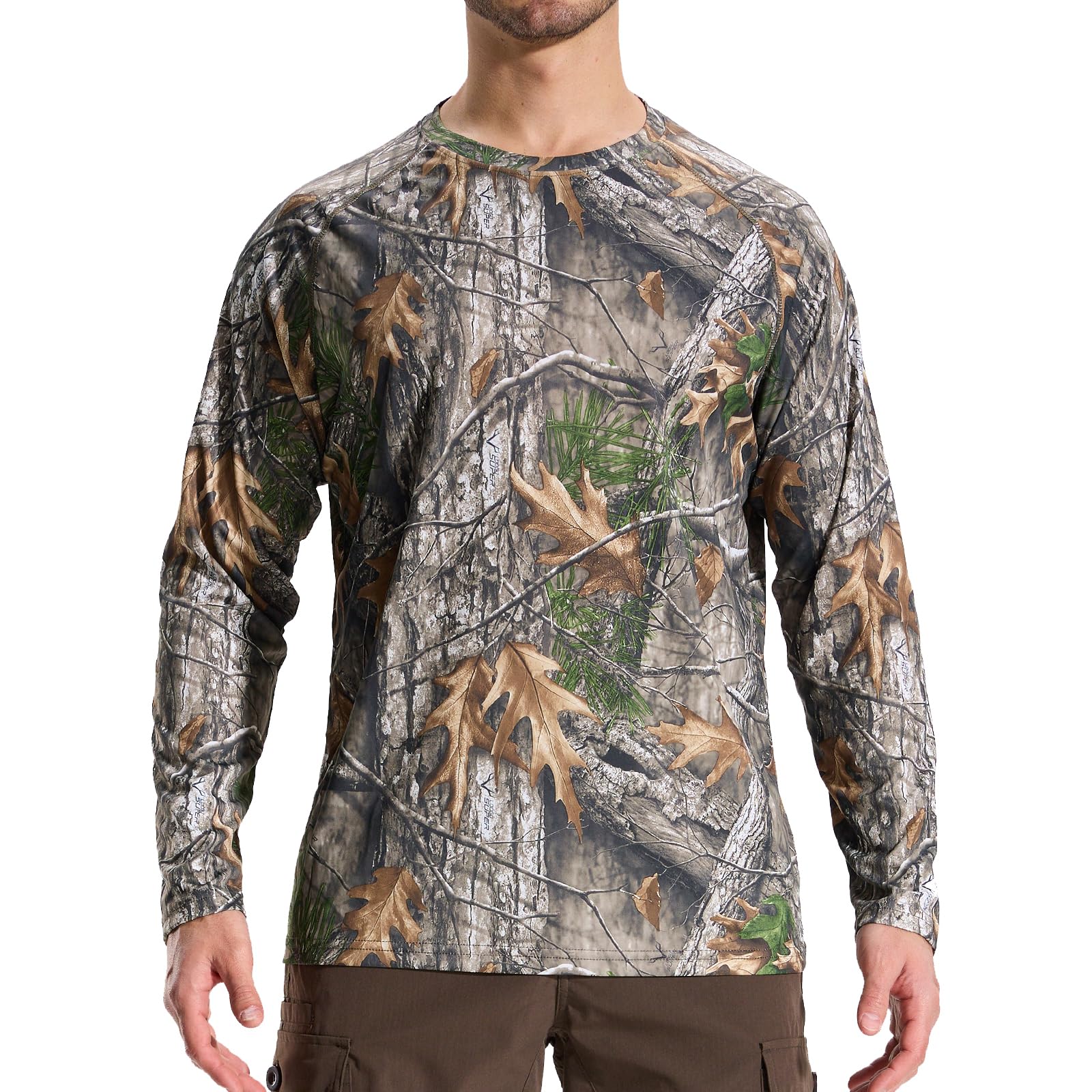 LOOGU Men’s Outdoor Long Sleeve Shirt Super Tree T30