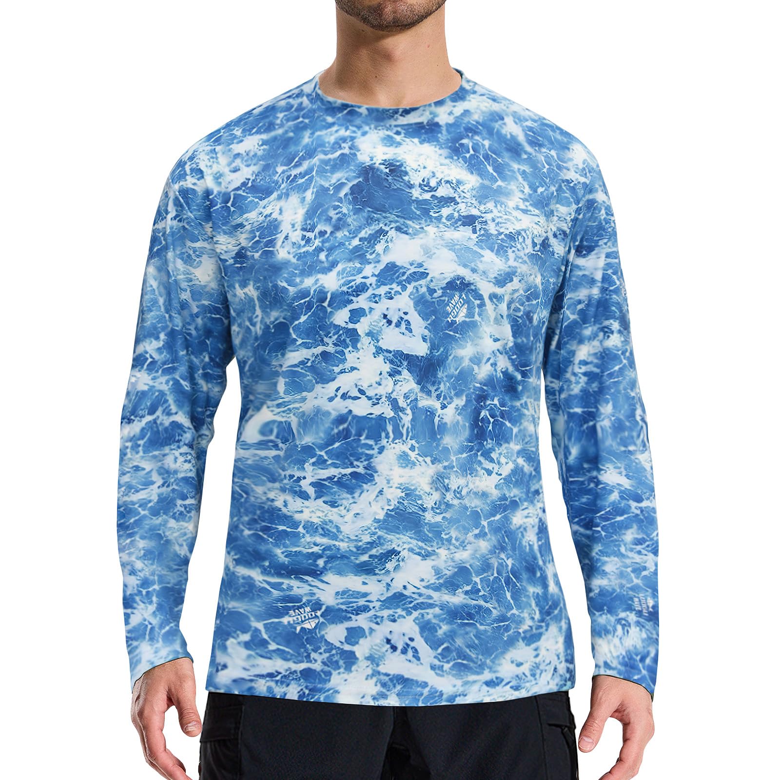LOOGU Hunting Camo Shirt Wave Blue T20