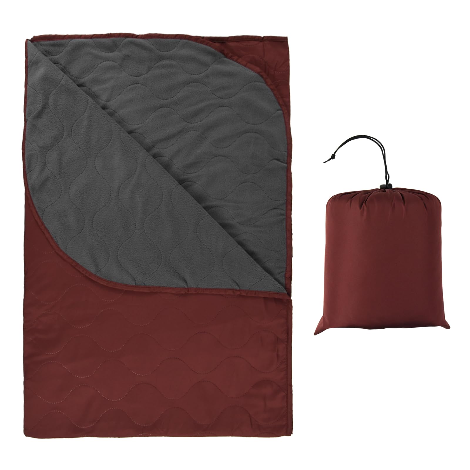 LOOGU – couverture camouflage Woobie imperméable, doublure de poncho pour le camping en plein air, la randonnée, la chasse, la survie, la randonnée, le pique-nique