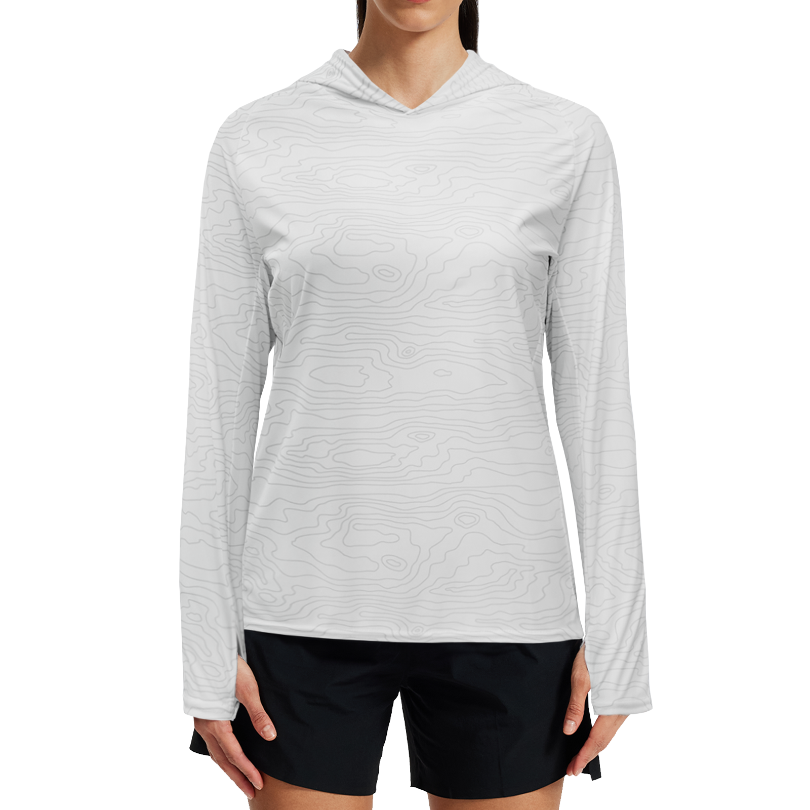 LOOGU Women's UPF 50+ Hoodies Shirts WT73-R