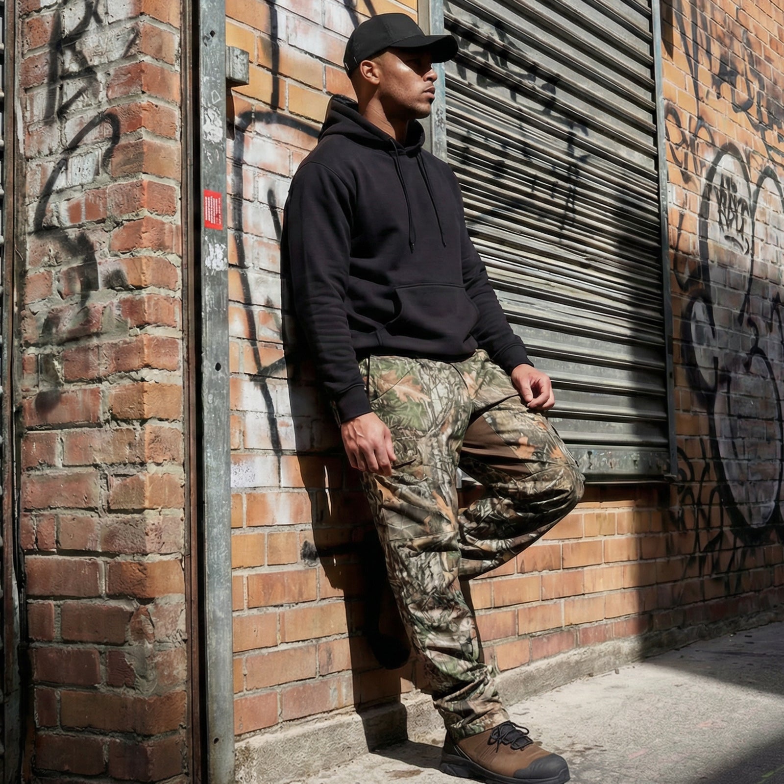 LOOGU Camo Hunting Pants 7 Pockets H30