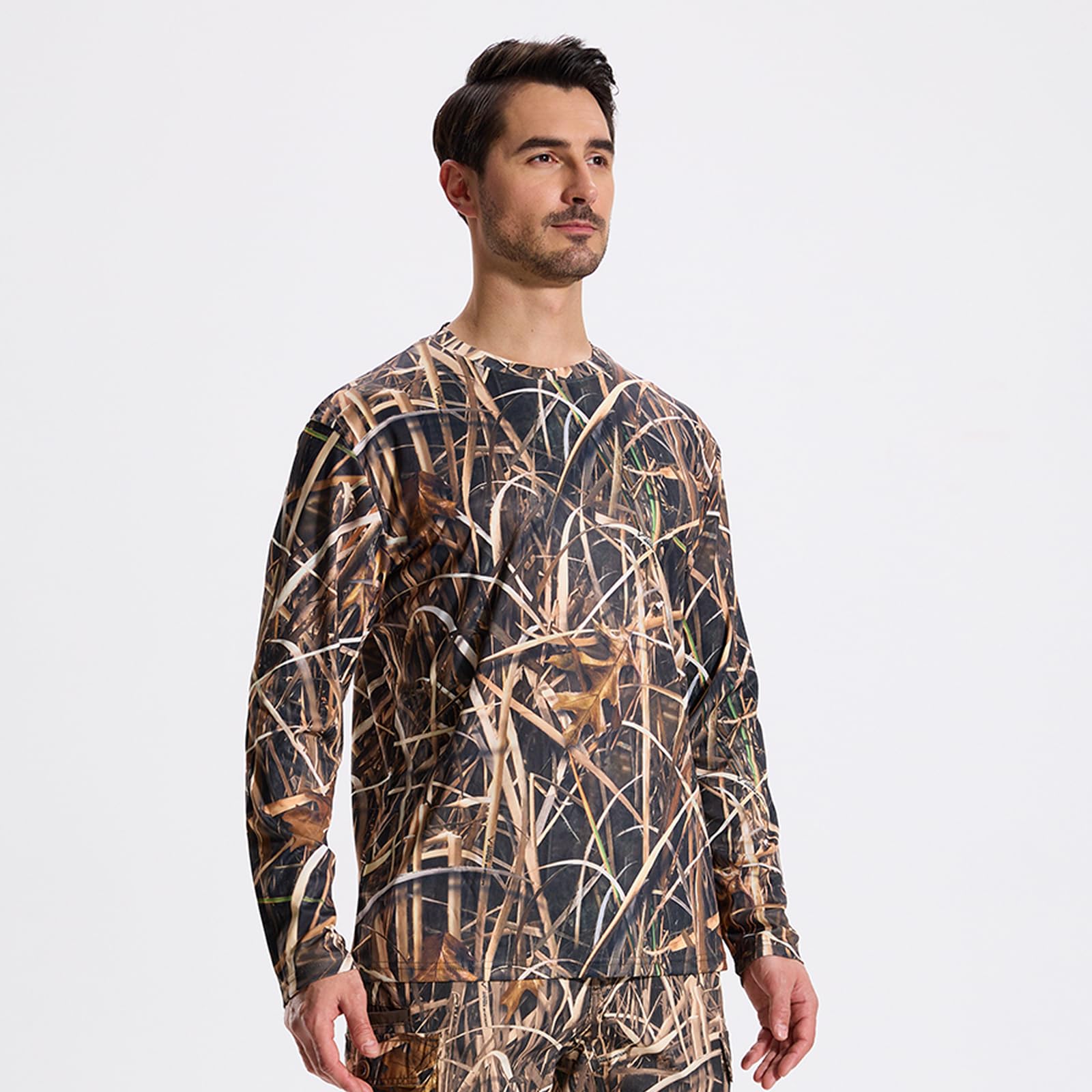 LOOGU Hunting Camo Shirt Grass Camo T20