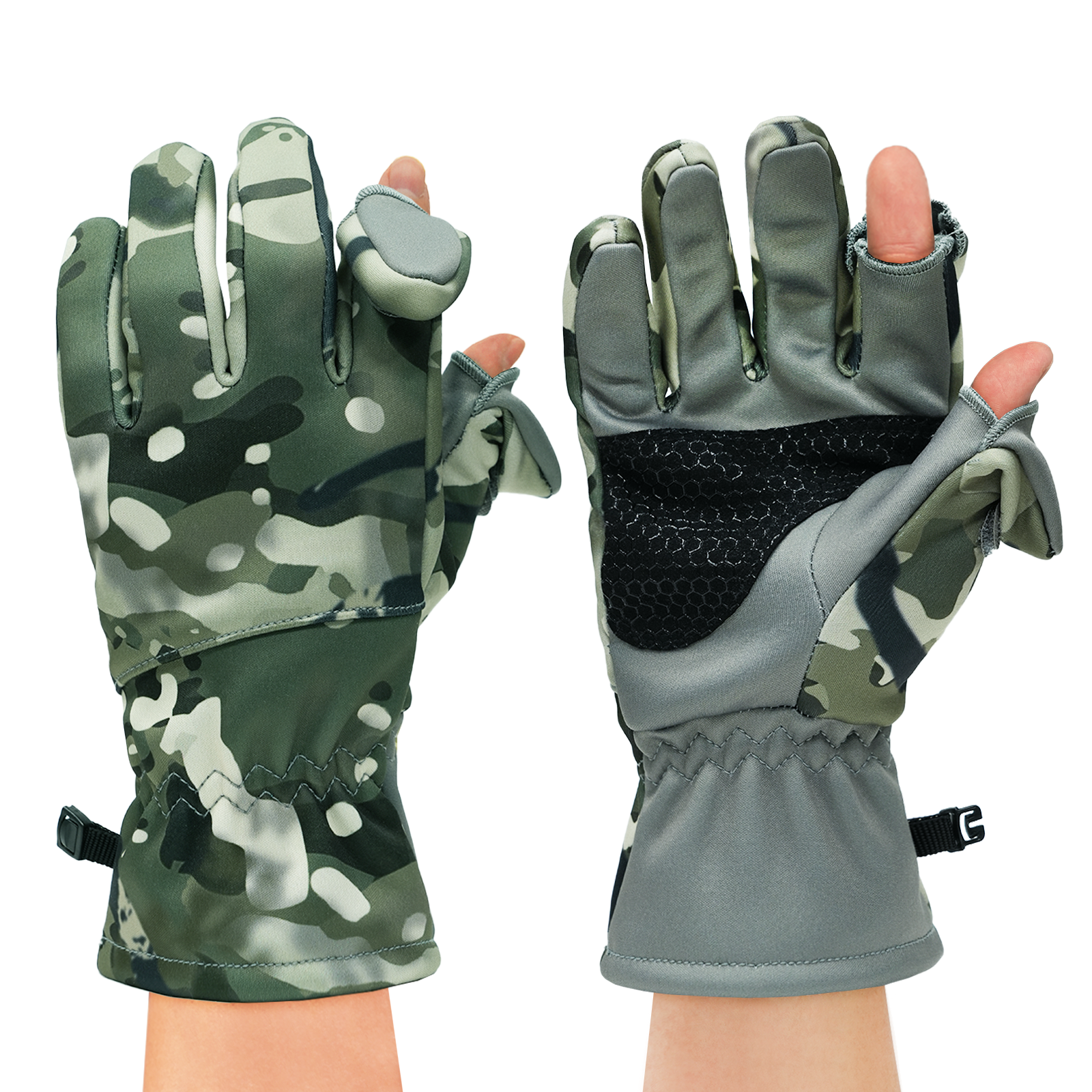 LOOGU Camouflage Hunting Gloves G10