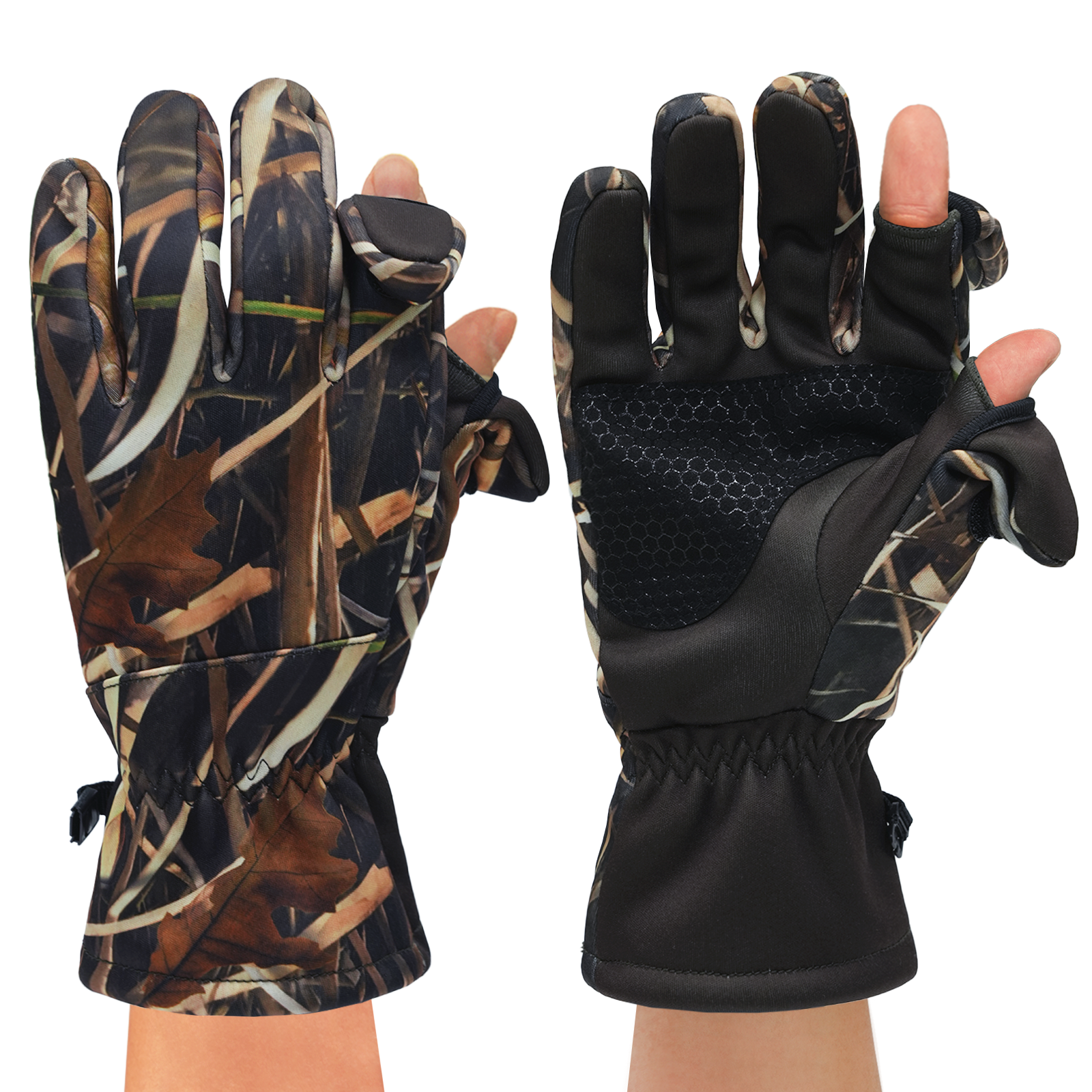 LOOGU Camouflage Hunting Gloves G10