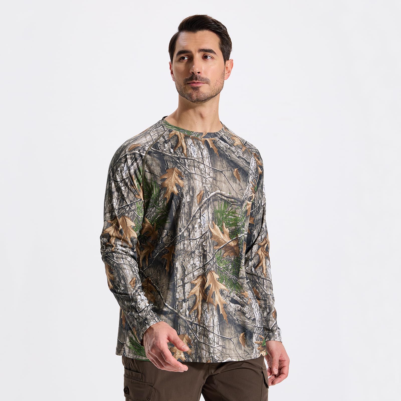LOOGU Men’s Outdoor Long Sleeve Shirt Super Tree T30