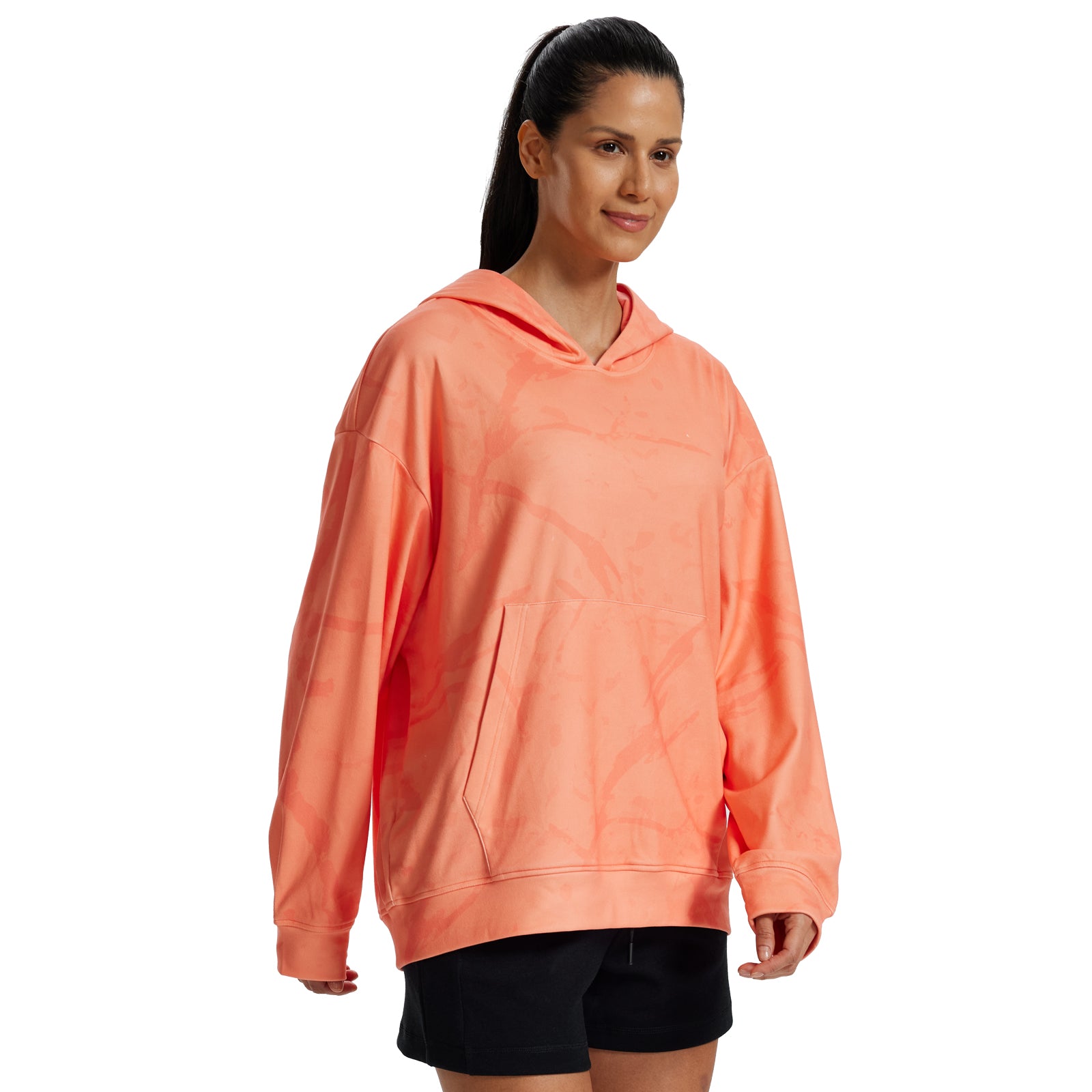 LOOGU Women's Camo Oversized Hoodies WD50