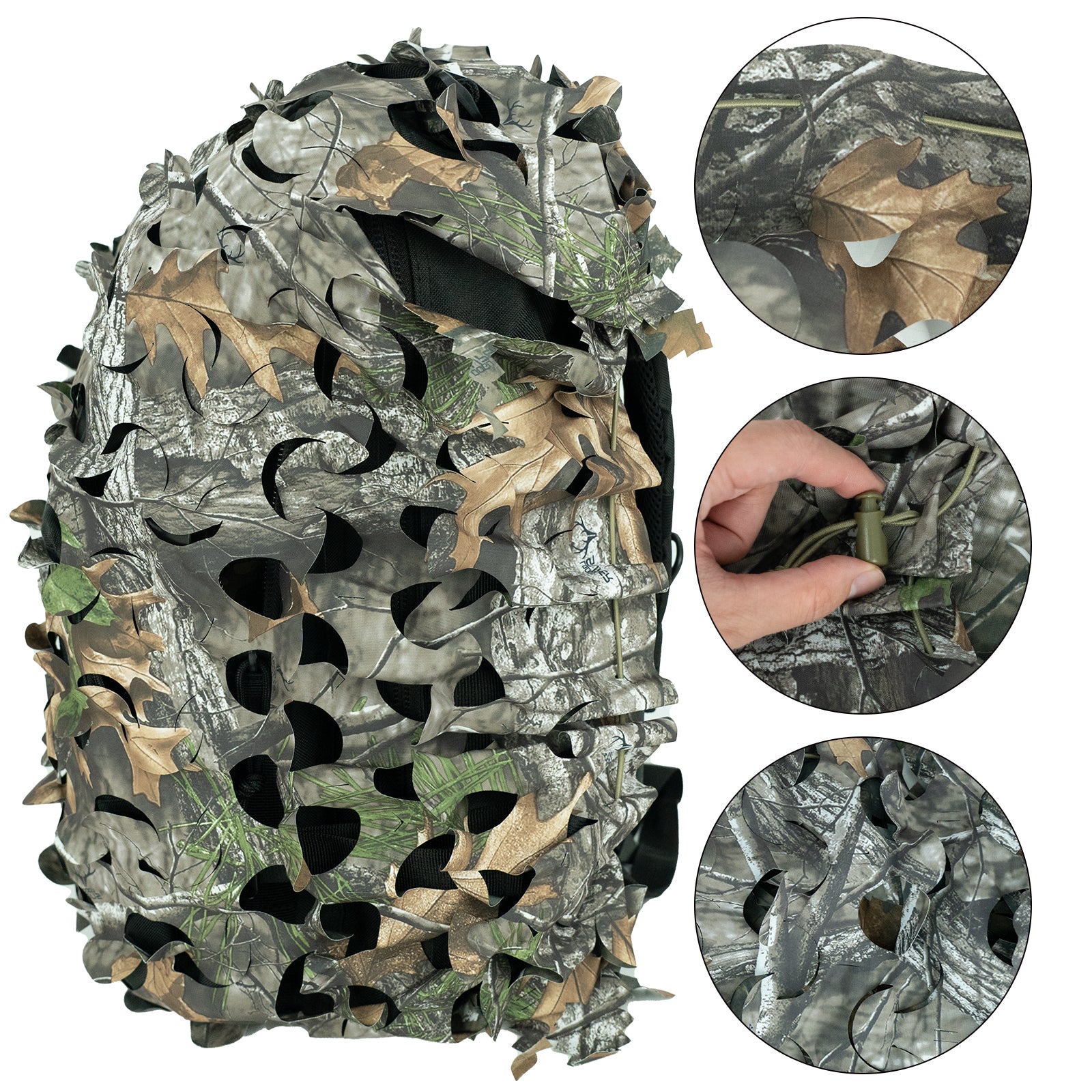 LOOGU Tactical Backpack Cover-Super Tree