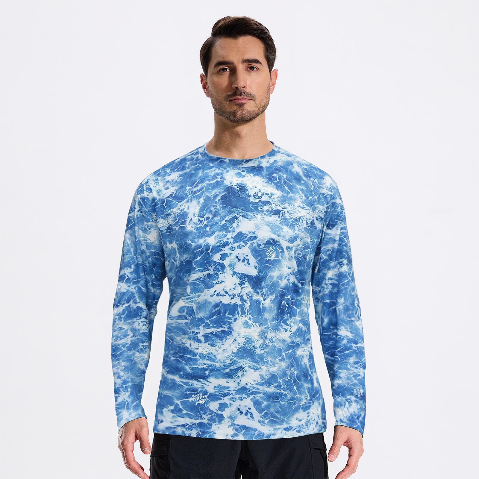 LOOGU Hunting Camo Shirt Wave Blue T20