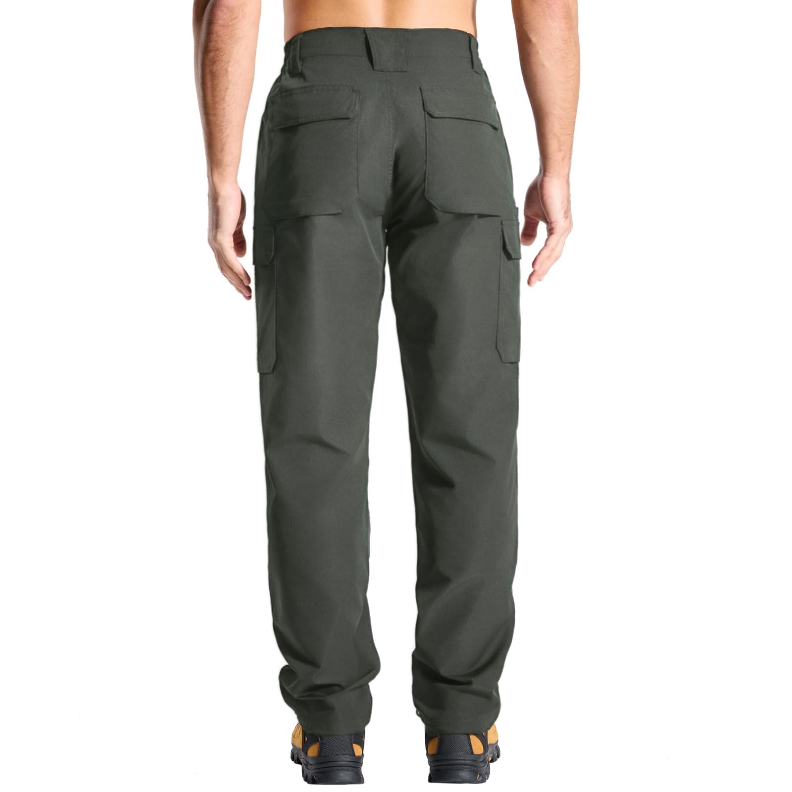 LOOGU Camo Hunting Pants 7 Pockets Alpha Green H30