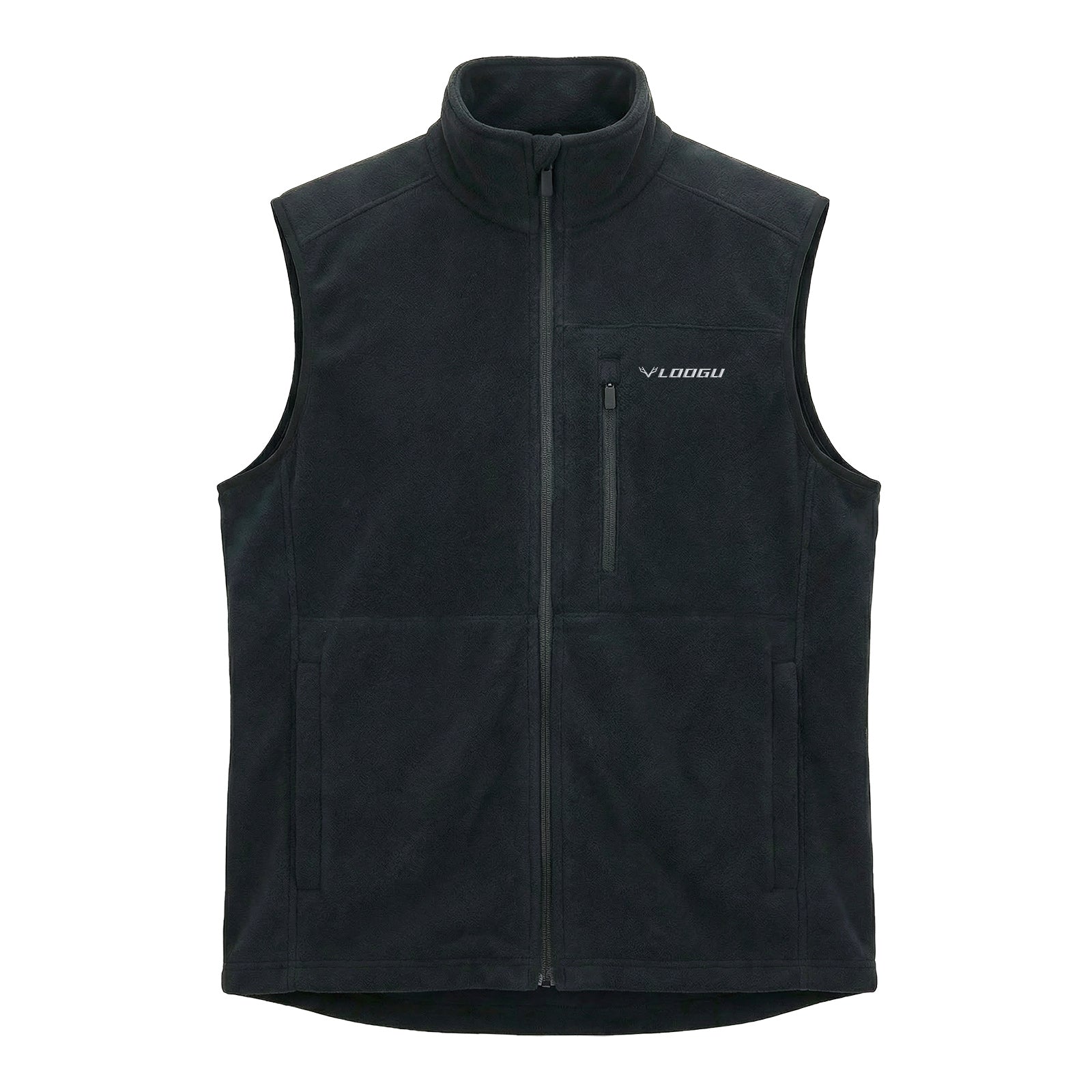 LOOGU Mens Hiking Fleece Insulation Vest M10-1