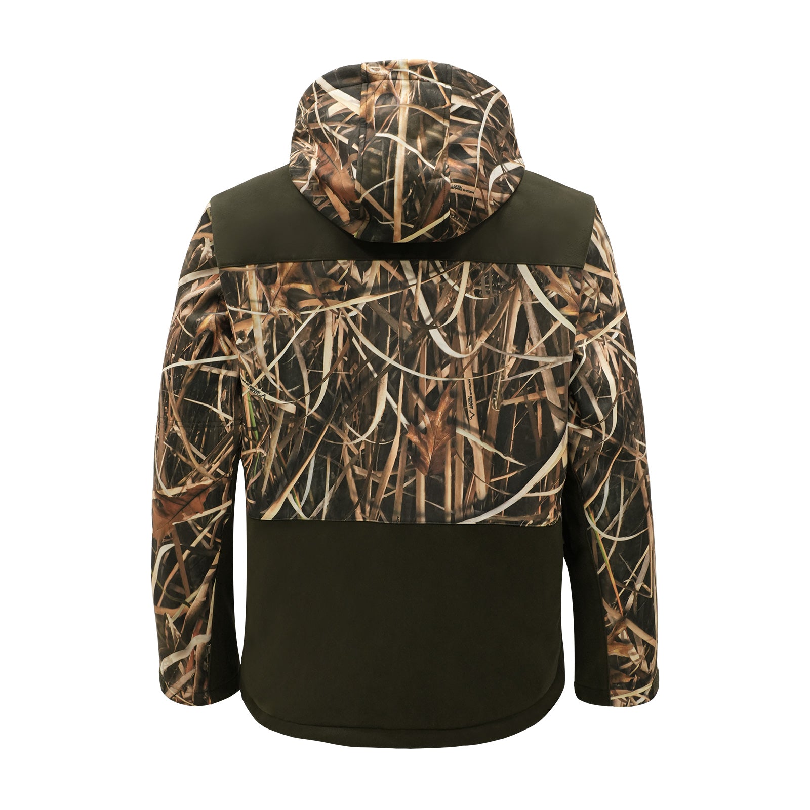 LOOGU Camo Hunting Fleece Lining Hooded Jacket M50-1