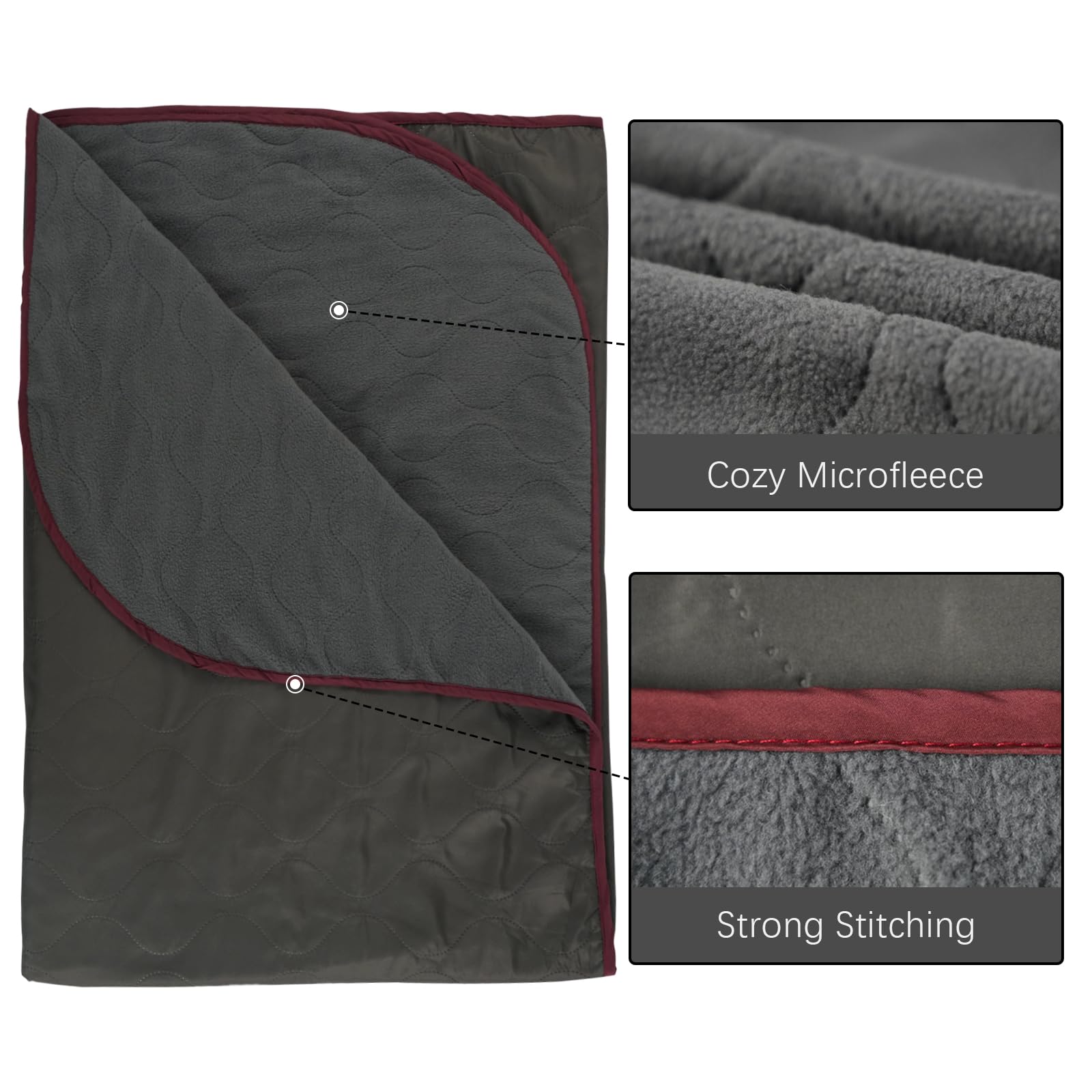 LOOGU – couverture camouflage Woobie imperméable, doublure de poncho pour le camping en plein air, la randonnée, la chasse, la survie, la randonnée, le pique-nique