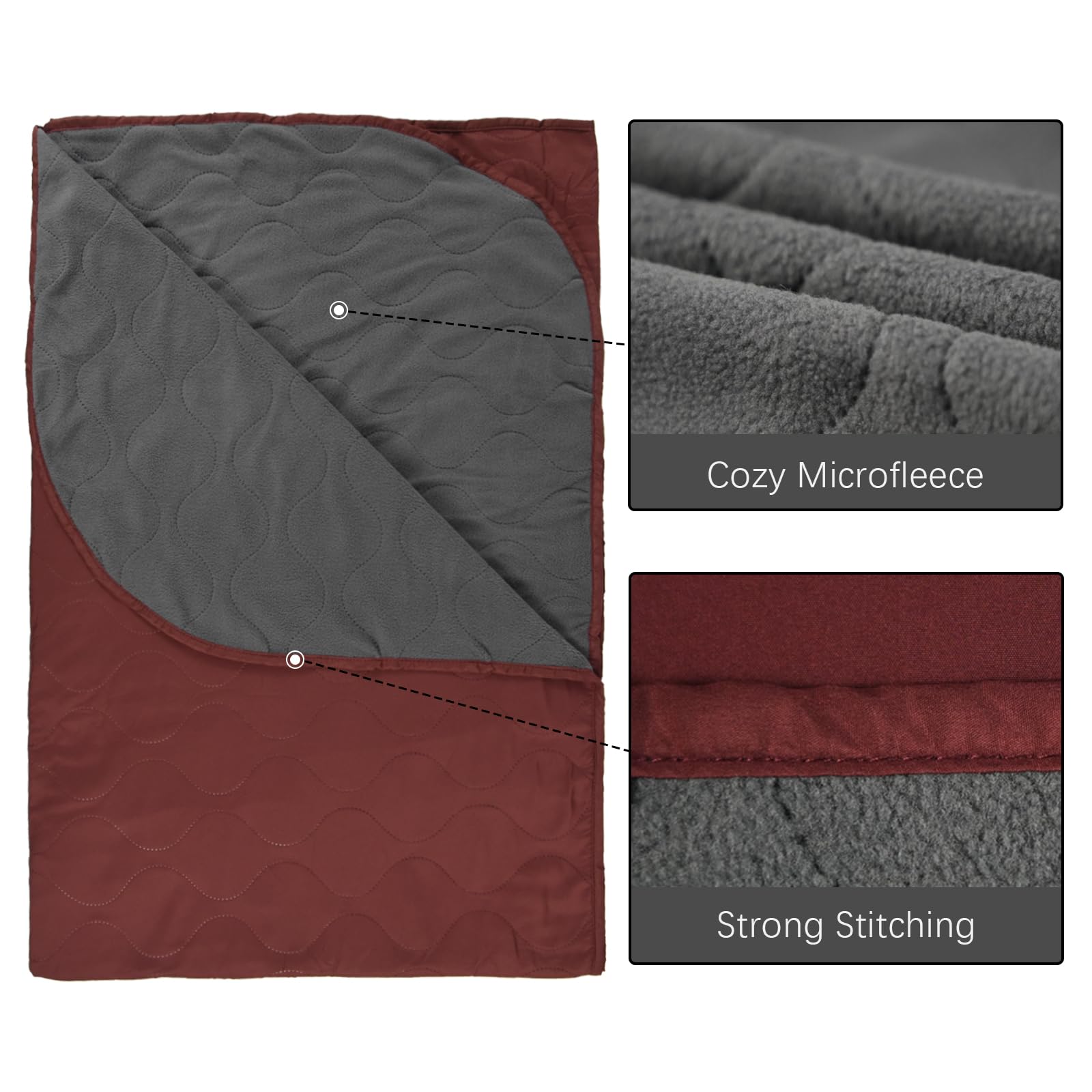 LOOGU – couverture camouflage Woobie imperméable, doublure de poncho pour le camping en plein air, la randonnée, la chasse, la survie, la randonnée, le pique-nique