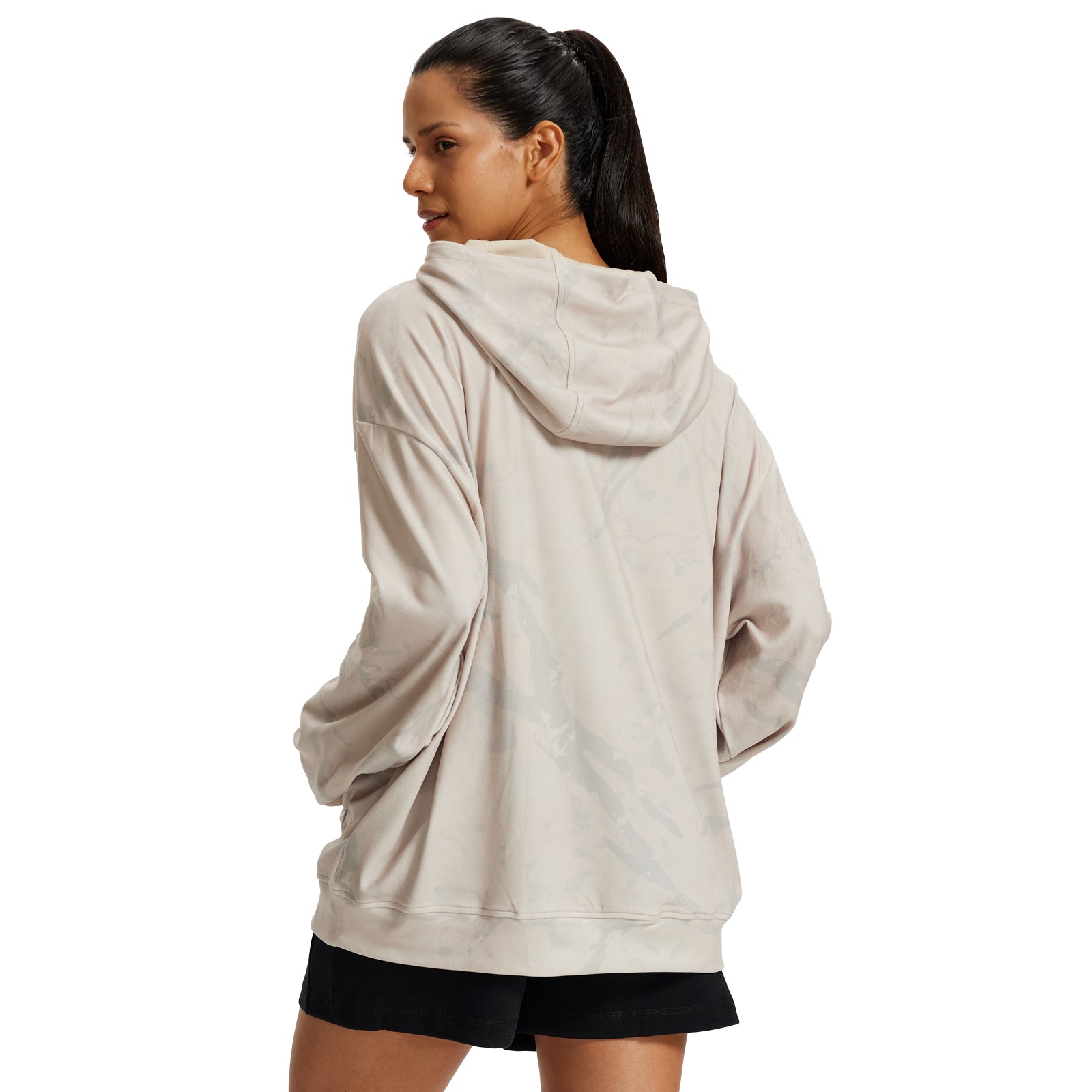 LOOGU Women's Camo Oversized Hoodies WD50