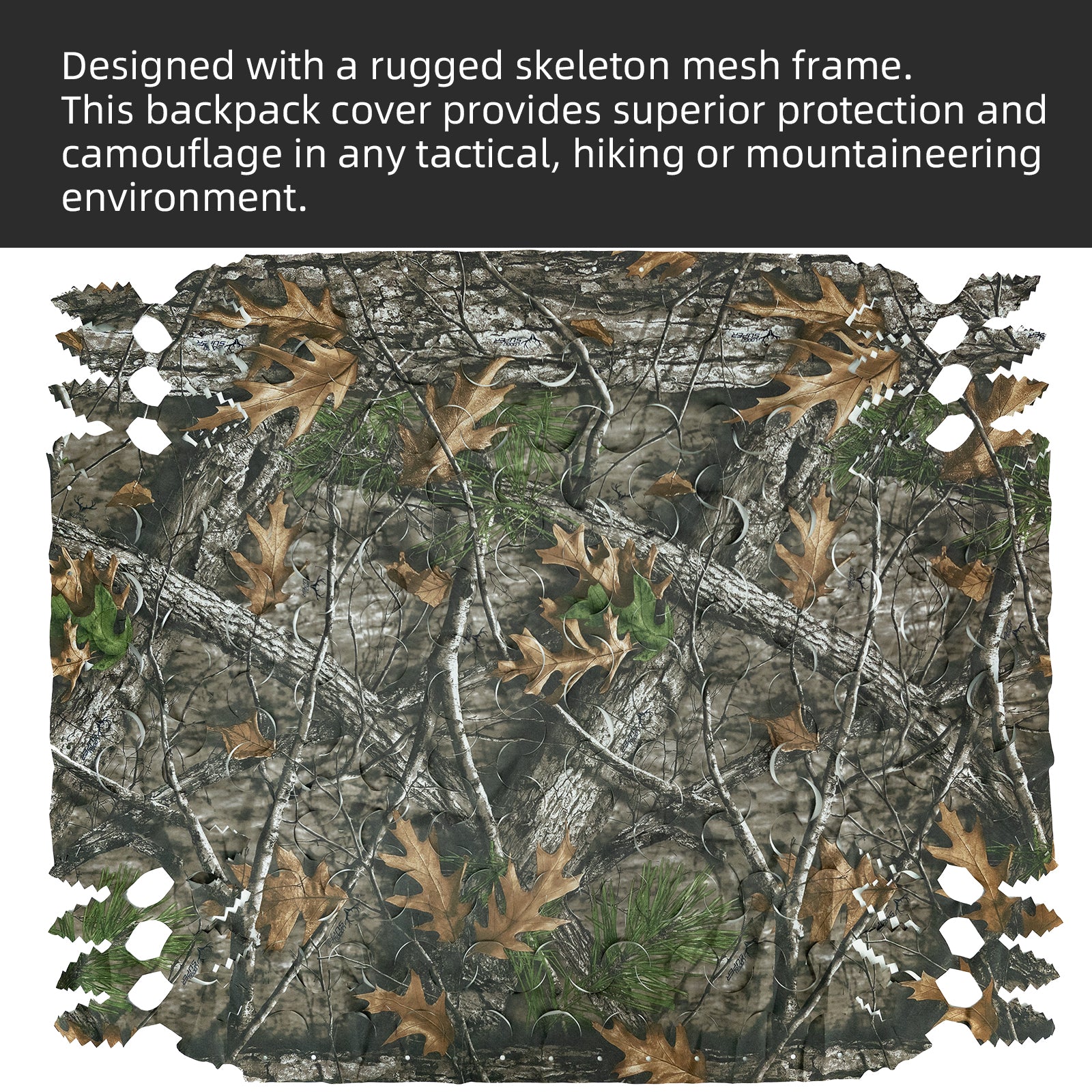 LOOGU Tactical Backpack Cover-Super Tree