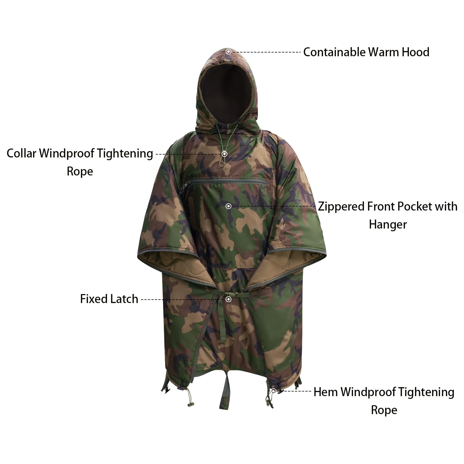 LOOGU Multipurpose Insulation Poncho IP20
