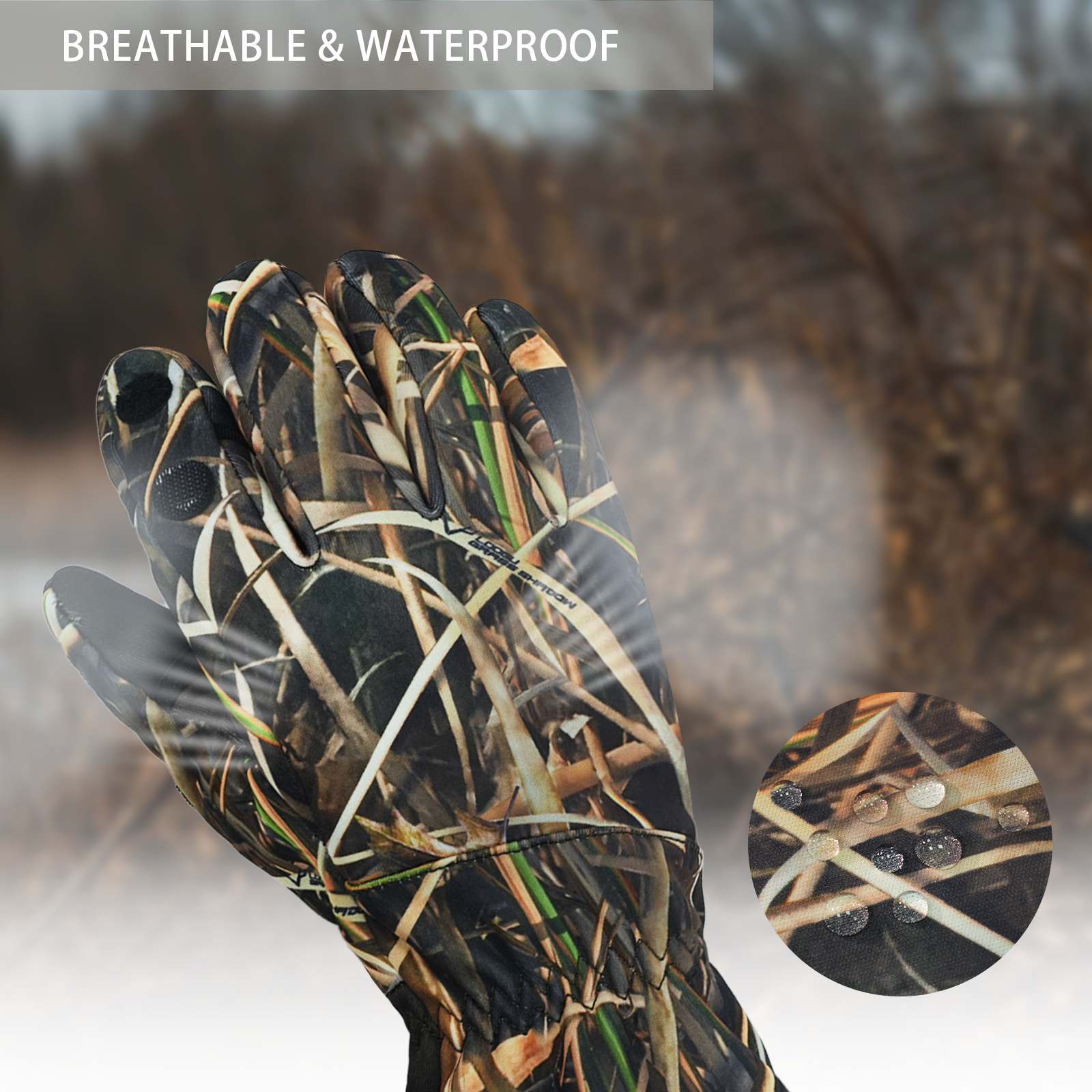LOOGU Camouflage Hunting Gloves G10