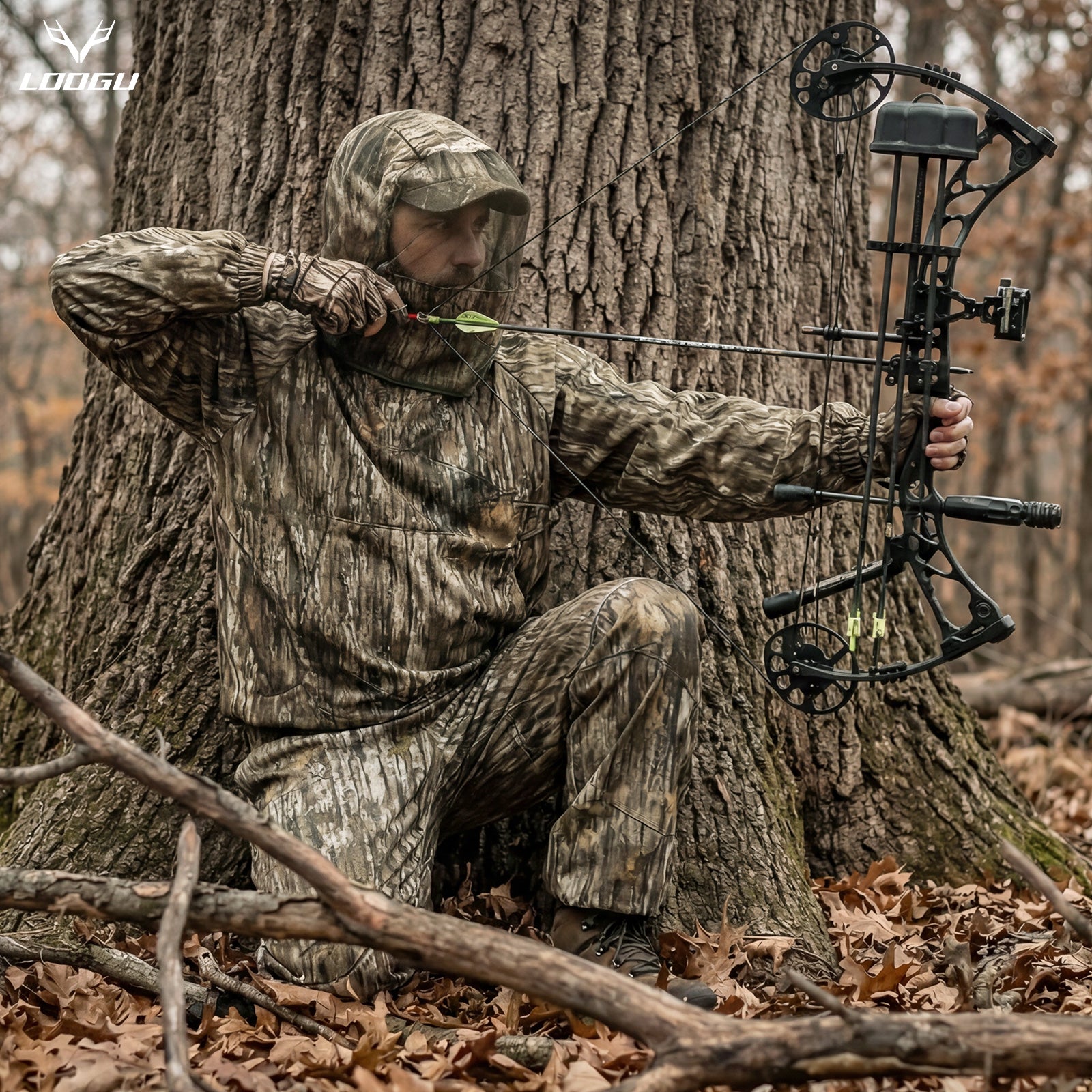 LOOGU ENTS Camo Mosquito Suits