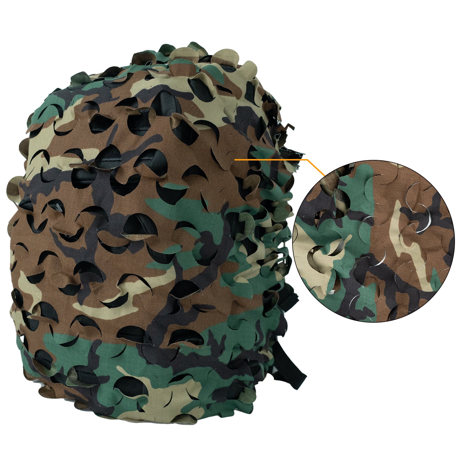 LOOGU camo rainsuit TPU- Us 4 Color Woodland