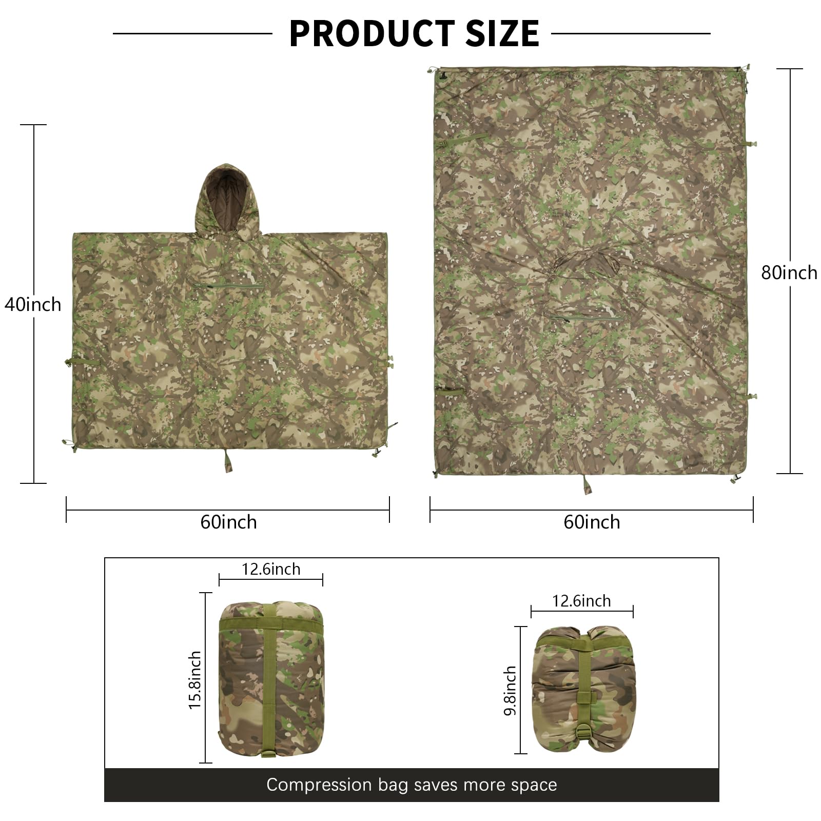 LOOGU Multipurpose Insulation Poncho IP20