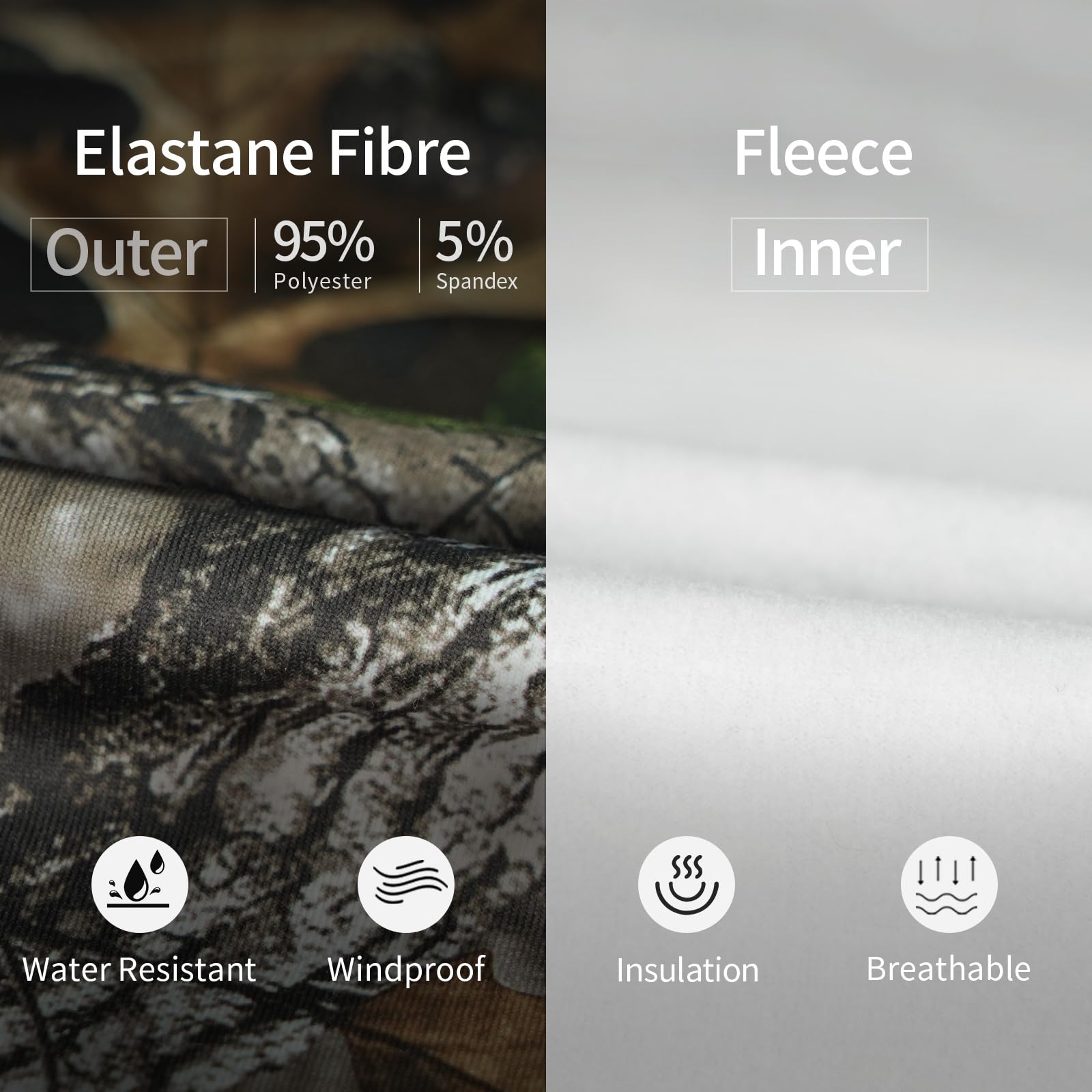 LOOGU Hunting Hoodies Loogu Super Tree Camo Pullover D30