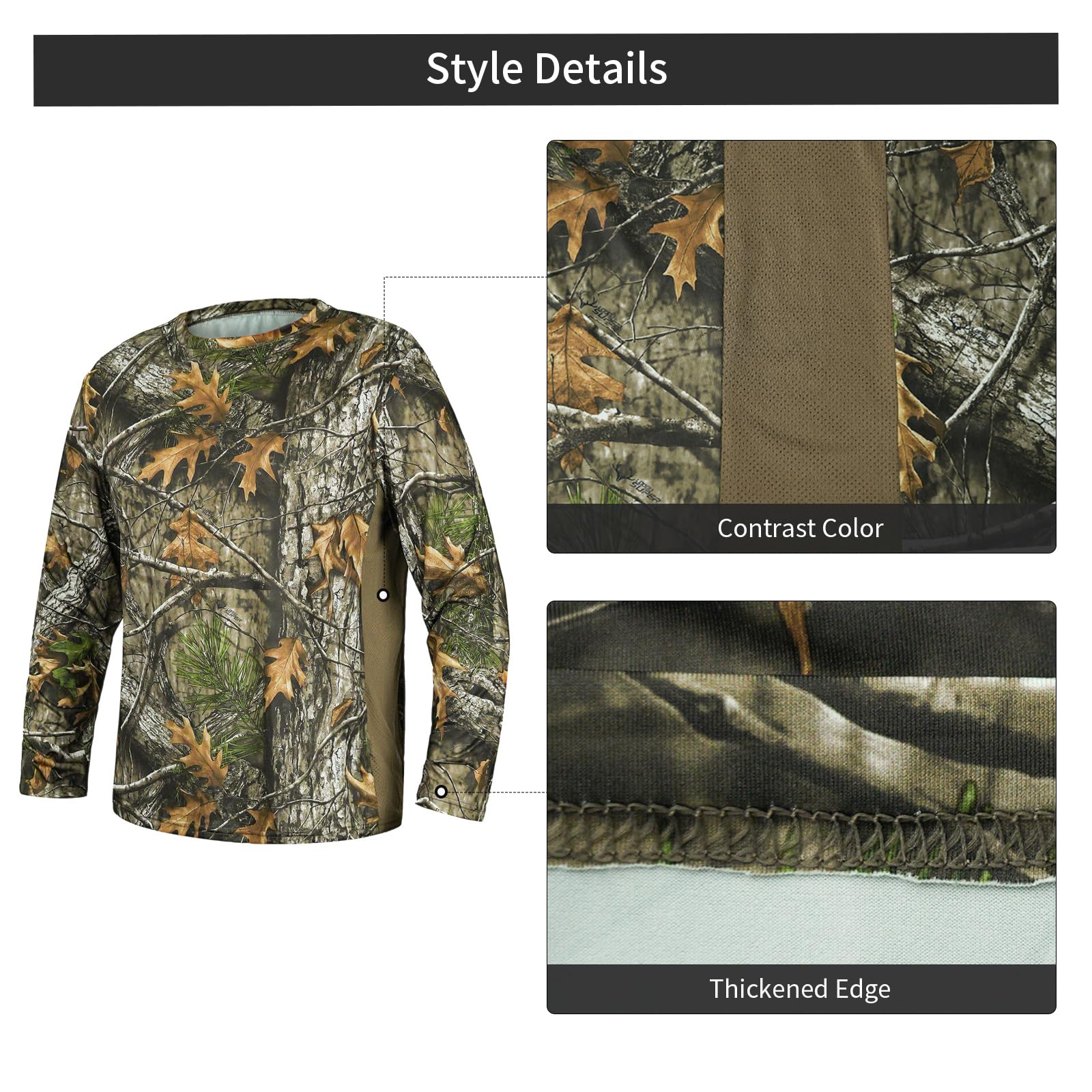 LOOGU Men's Hunting Shirt Super Tree Camo T21