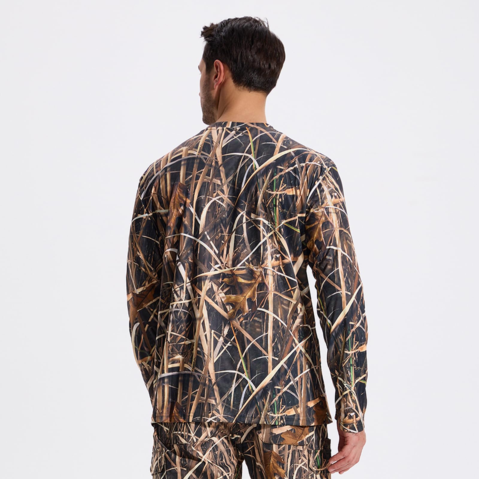 LOOGU Hunting Camo Shirt Grass Camo T20