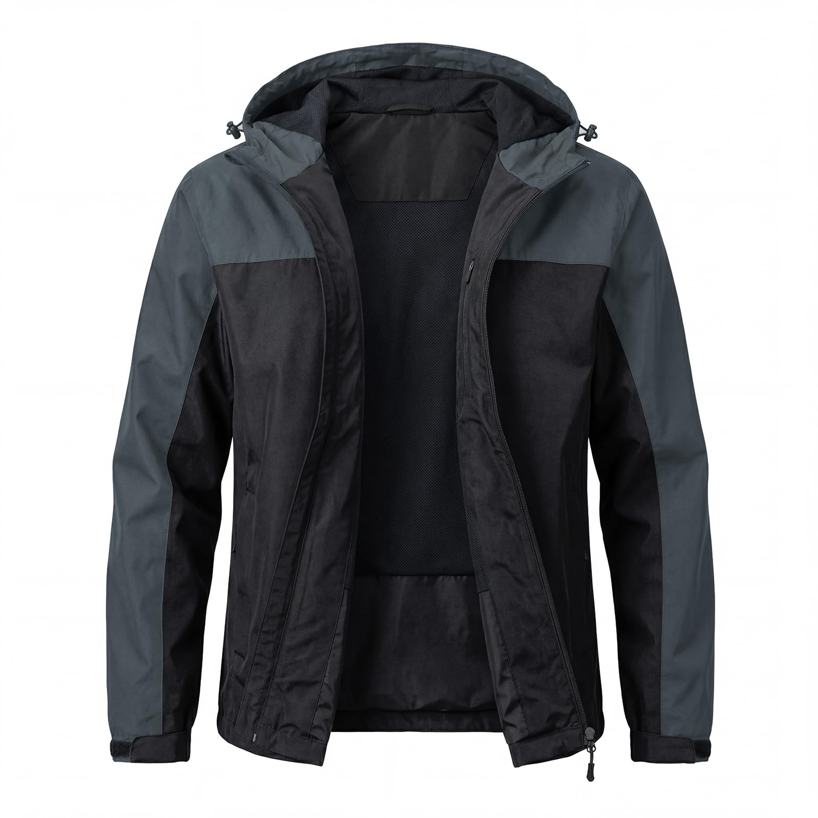 LOOGU Men’s Packable Rain Jacket Waterproof Lightweight Hooded J30
