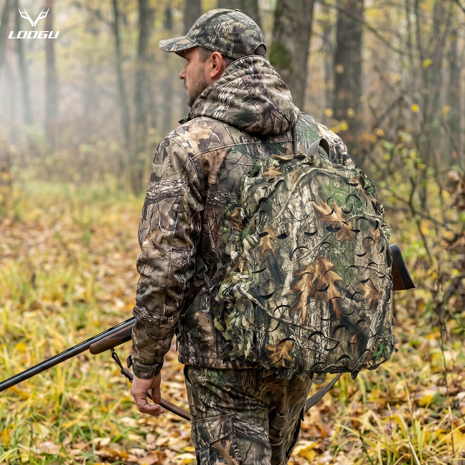 LOOGU Camo Tactical Backpack Cover