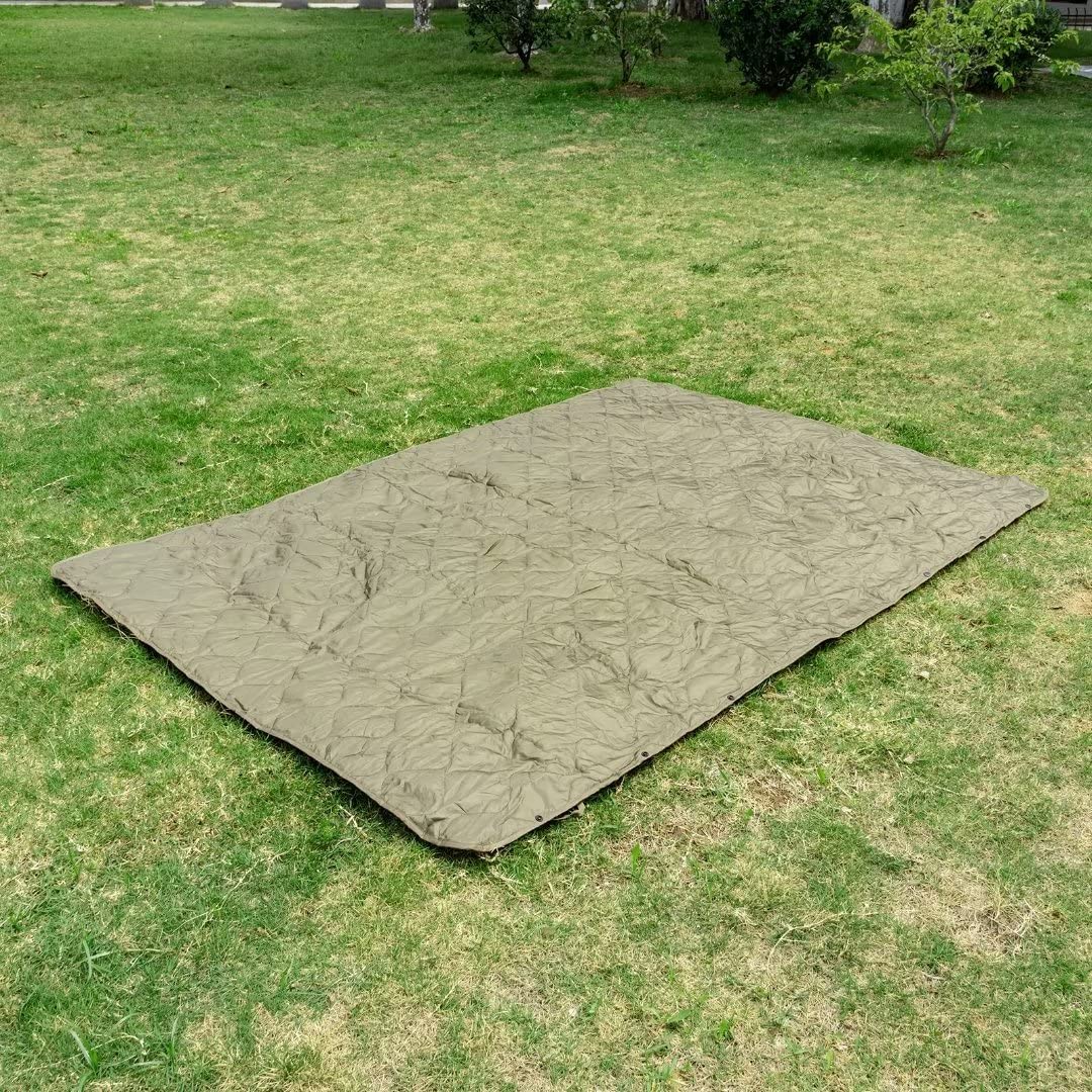 LOOGU – couverture camouflage Woobie imperméable, doublure de poncho pour le camping en plein air, la randonnée, la chasse, la survie, la randonnée, le pique-nique