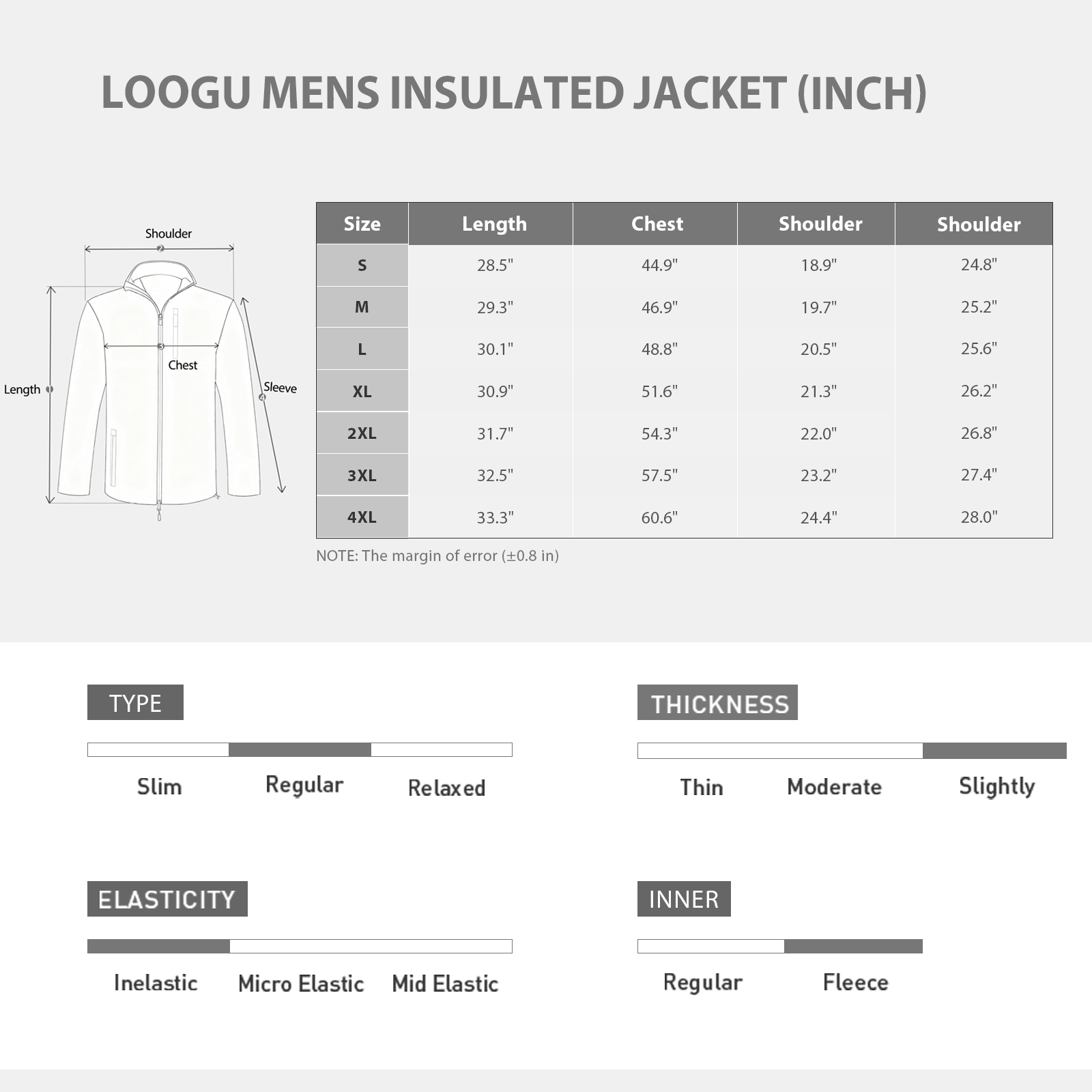 LOOGU Camo Hunting Fleece Lining Jacket M40