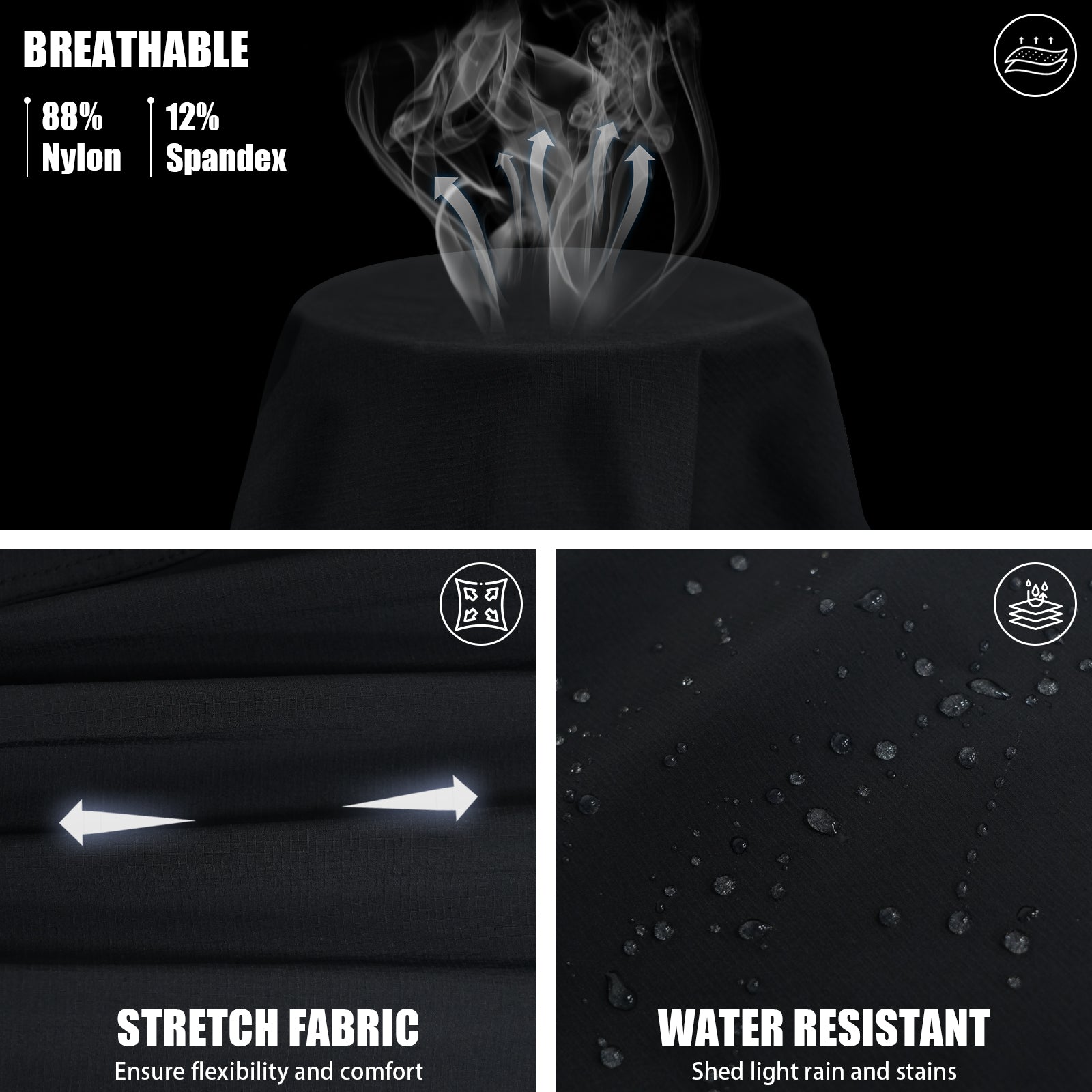 LOOGU Men's 7-Pocket Fishing Pant H80