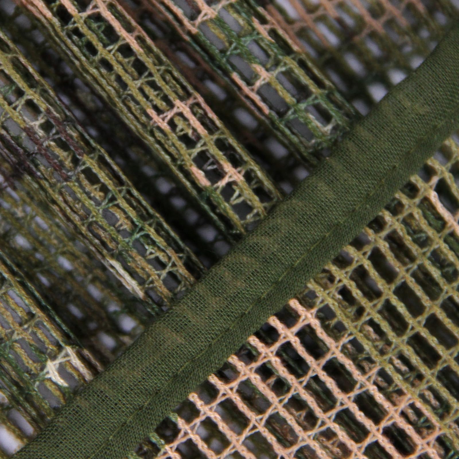 LOOGU Camouflage Netting, Tactical Mesh Net Camo Scarf with Double-sided Prints for Wargame,Sports & Other Outdoor Activities