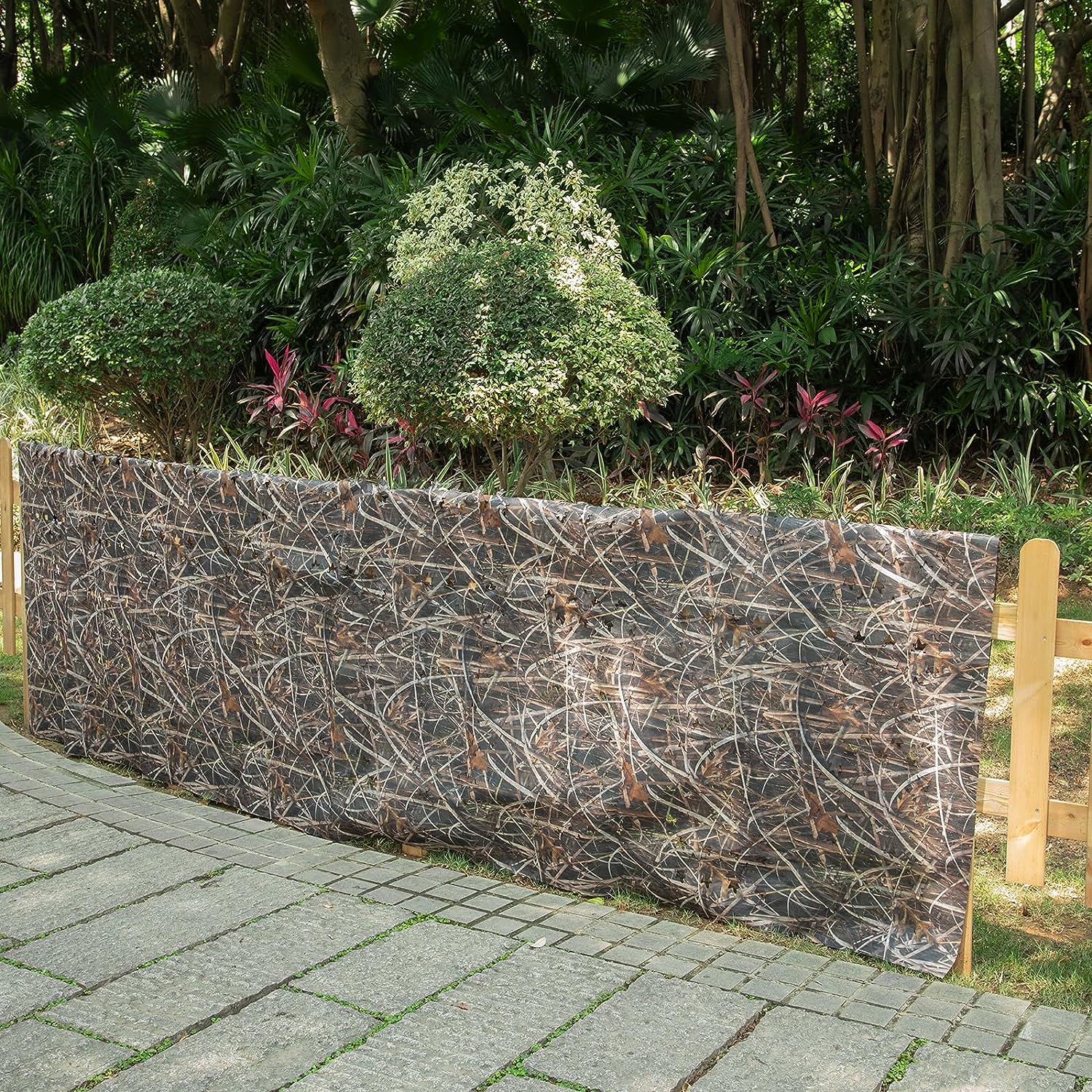 LOOGU Leaf cutting Nonwovens Camo Netting Super Tree Camo