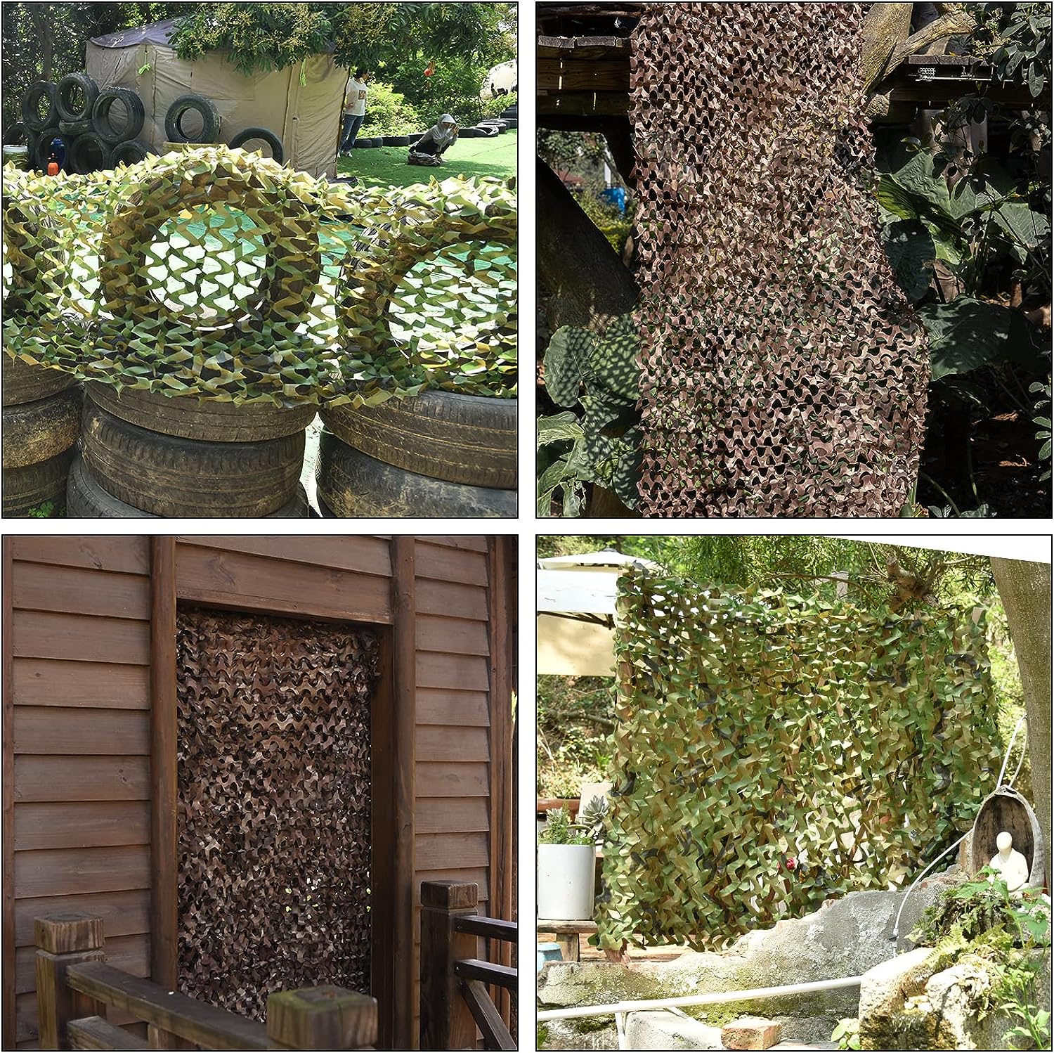 LOOGU Leaf cutting Nonwovens Camo Netting Super Tree Camo