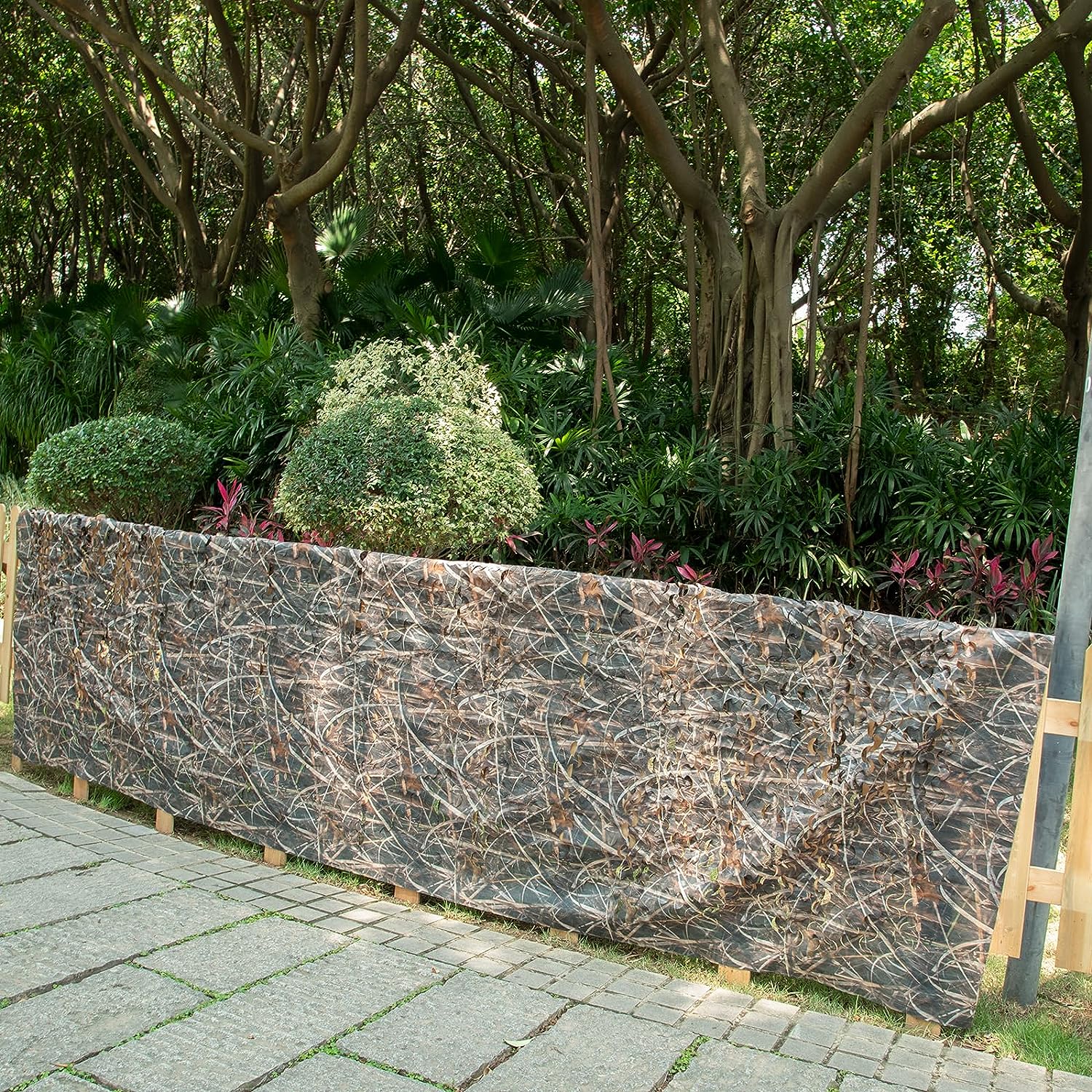 LOOGU Leaf cutting Nonwovens Camo Netting Super Tree Camo