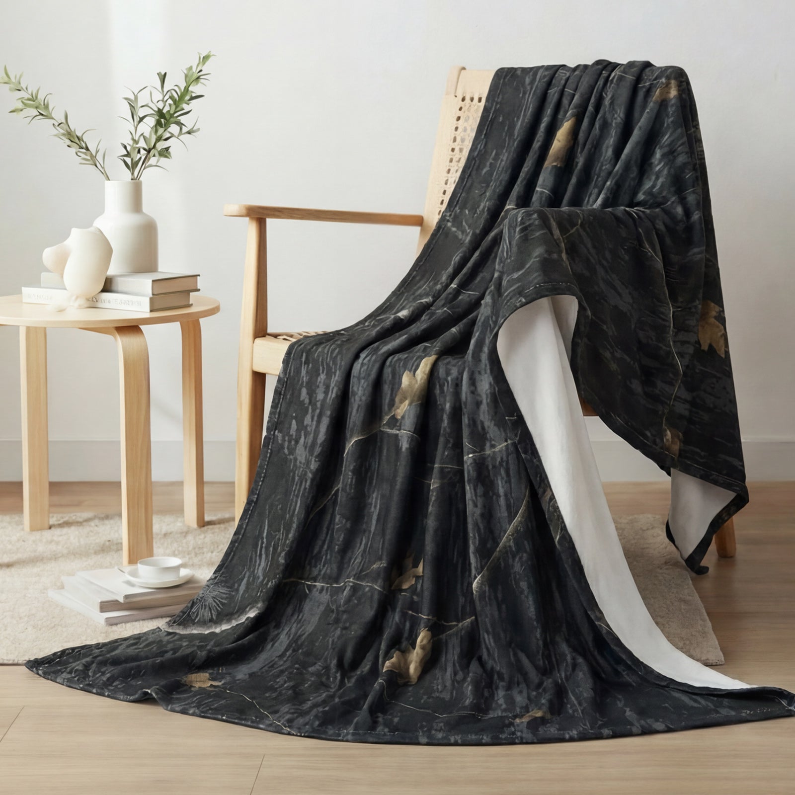 LOOGU Camo Insulation Blanket Water Resistant Thermal Blanket BL51