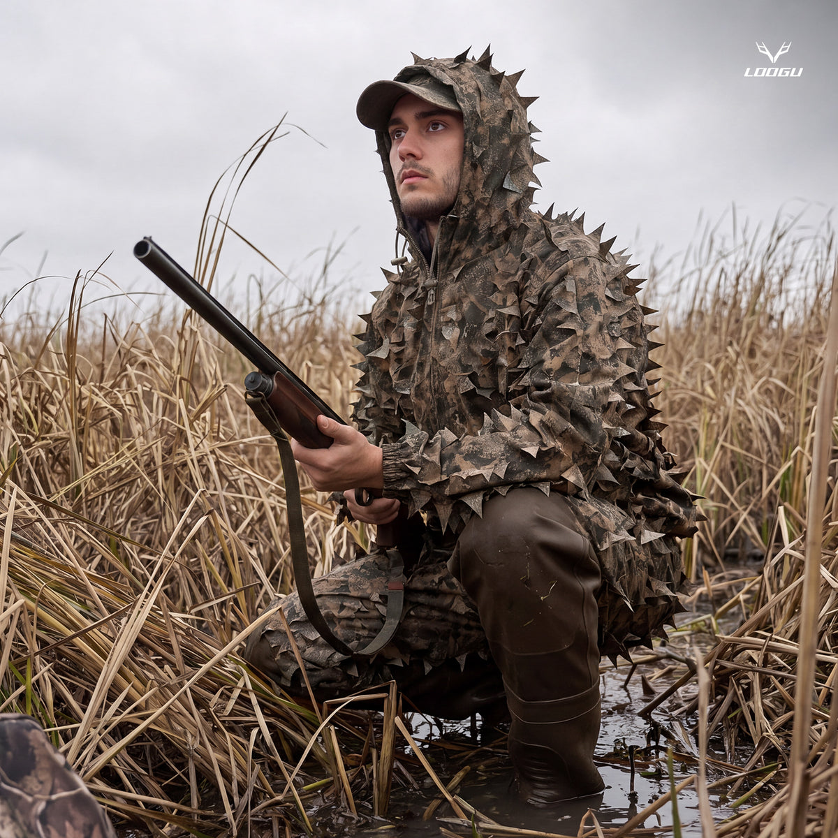 3D Leaf Ghillie Suit GS10