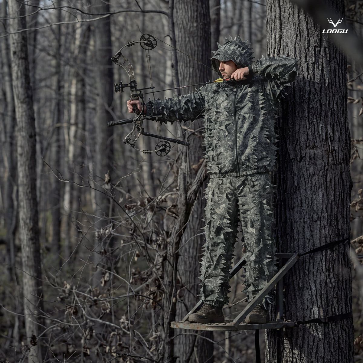 3D Leaf Ghillie Suit GS10