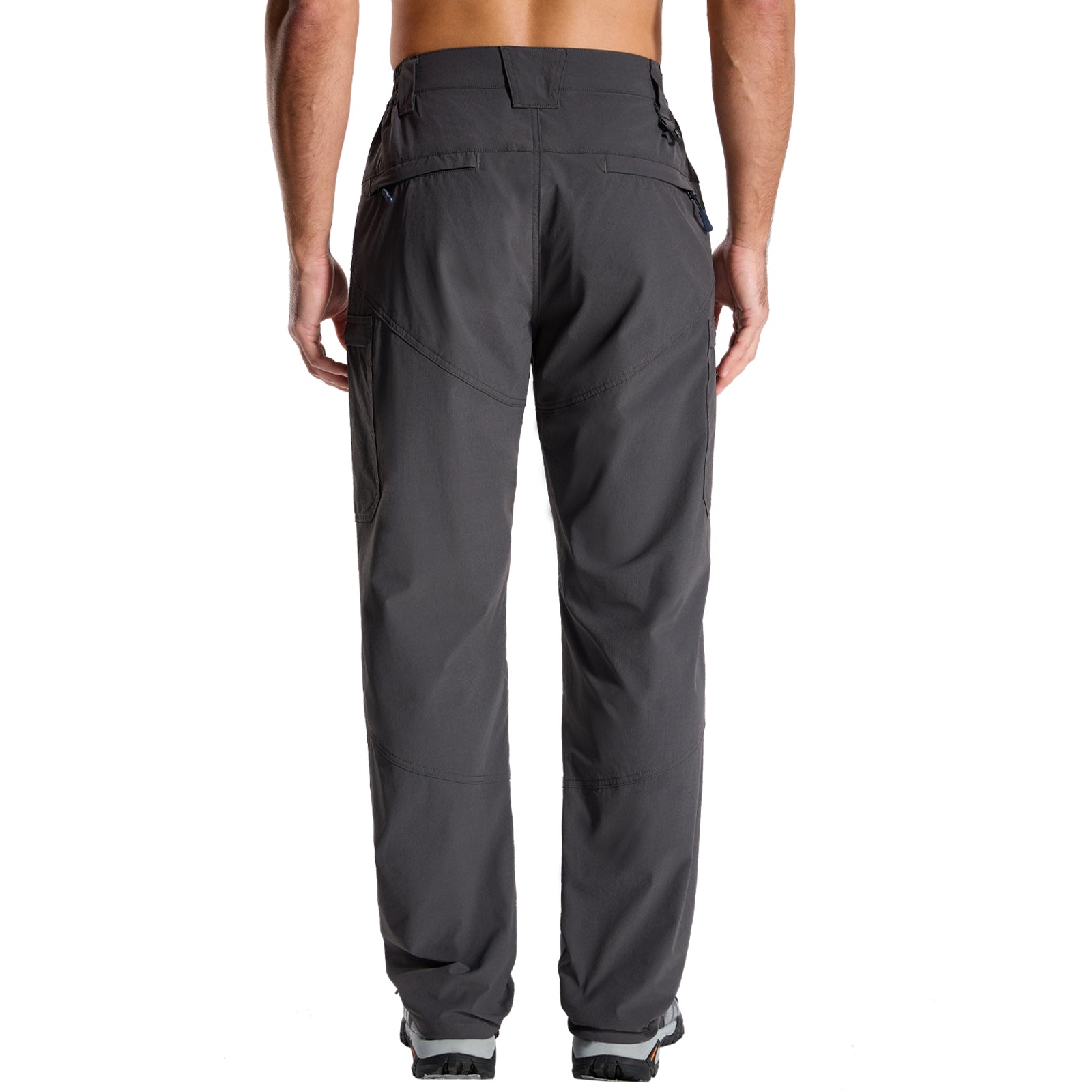 LOOGU Men's 7-Pocket Fishing Pant-Gray H80