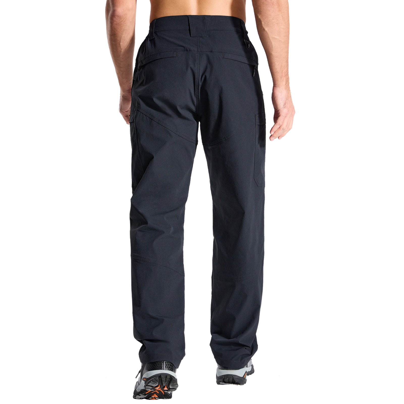 LOOGU Men's 7-Pocket Fishing Pant-Black H80