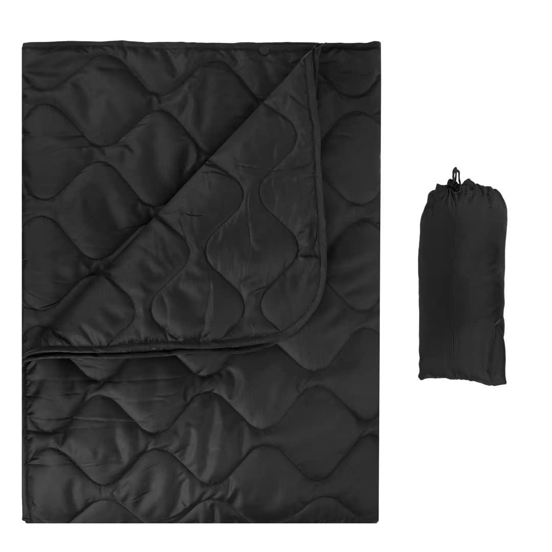 LOOGU Camping Blanket - Double Black
