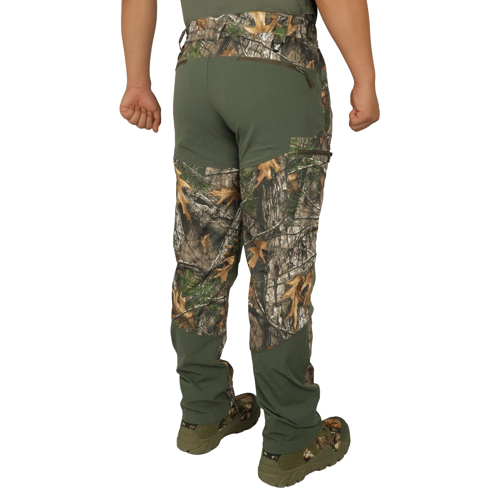 LOOGU Camo Hunting Pants 7 Pockets Super tree Contrast H70