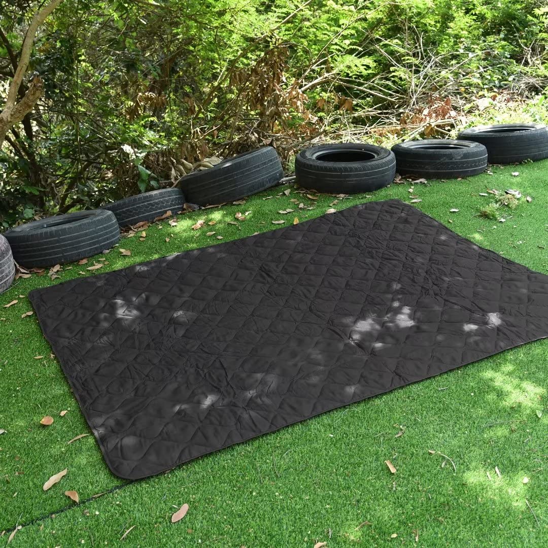 LOOGU Camping Blanket - Double Black