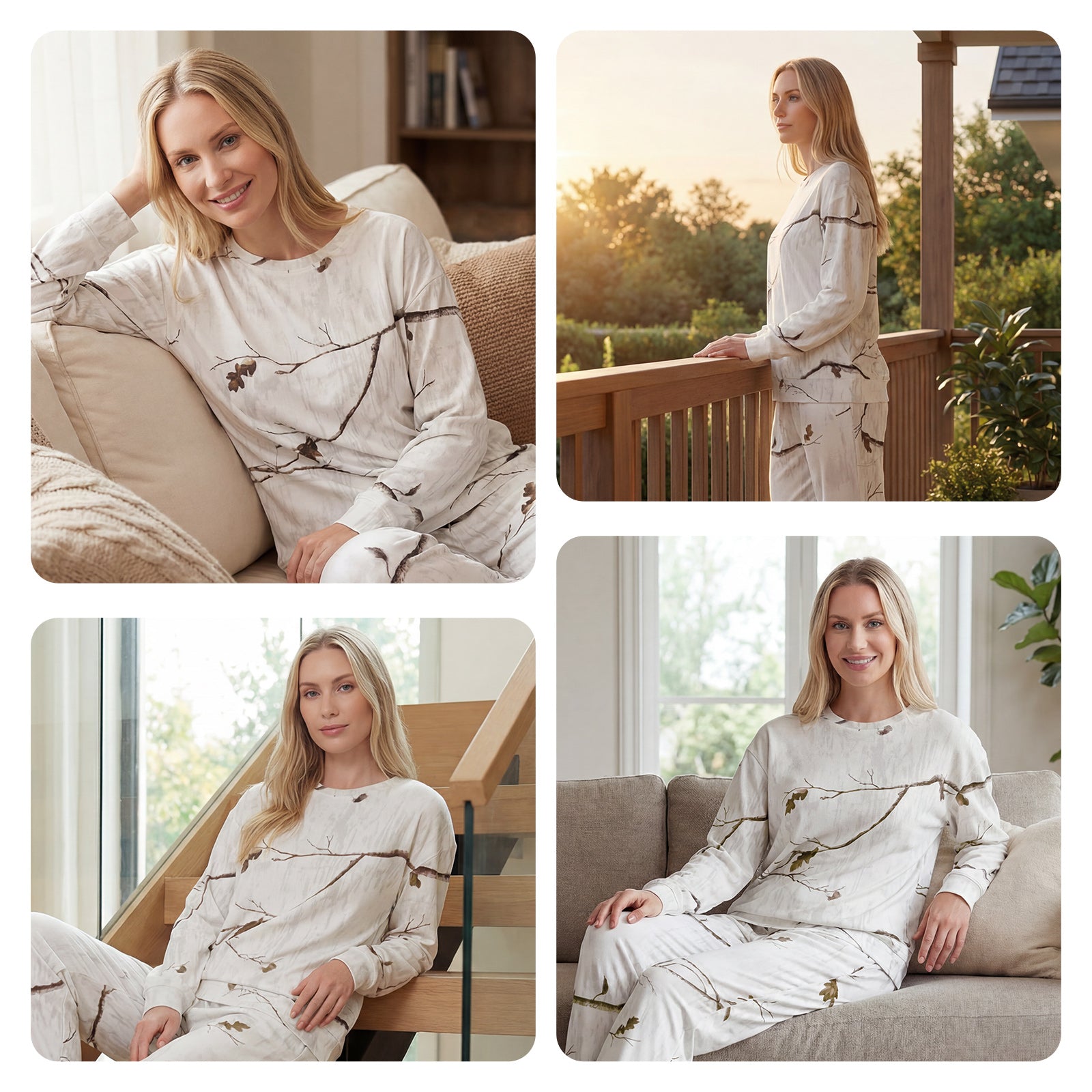 LOOGU Womens Pajama Set WL10